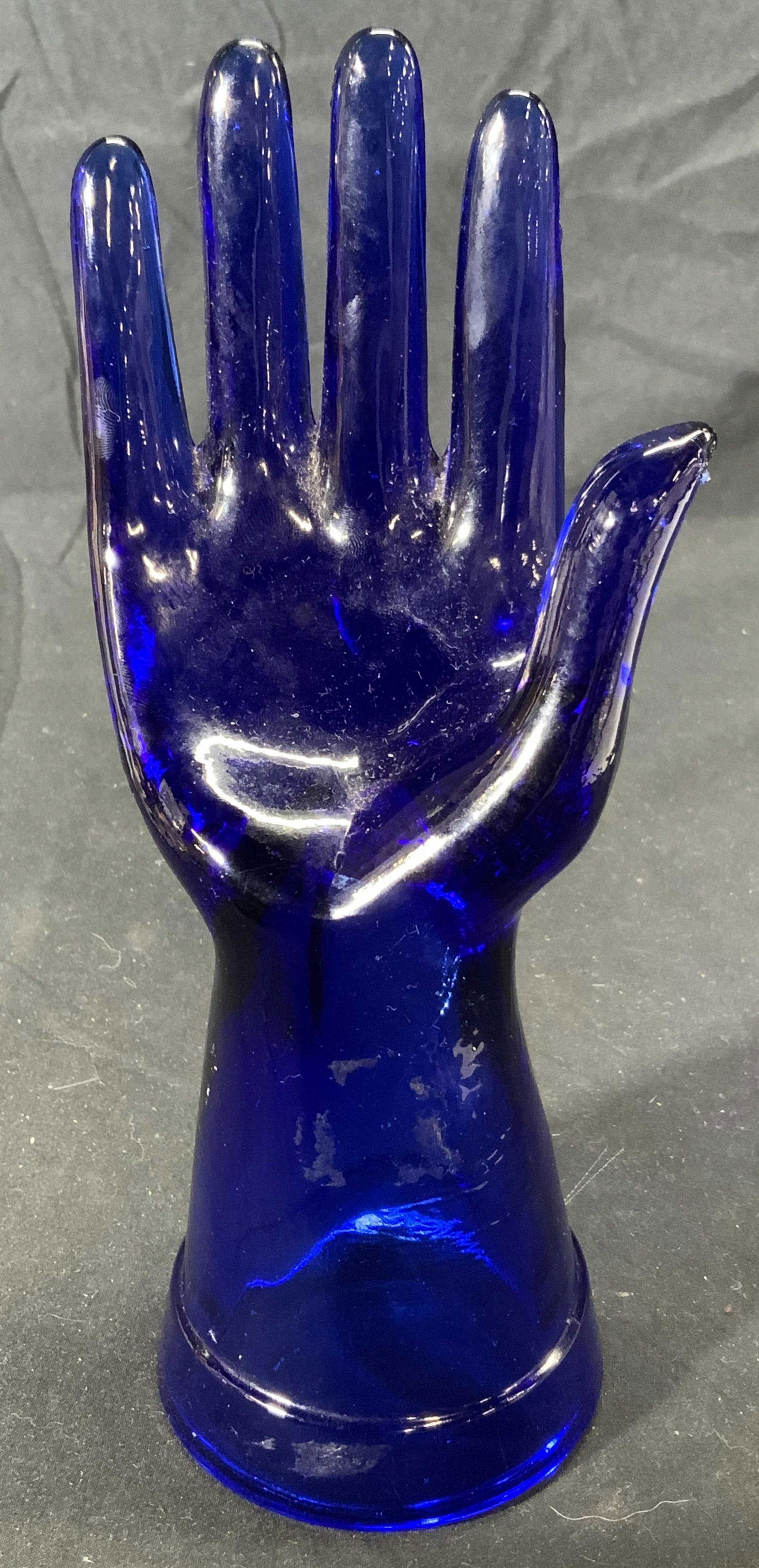 Vintage Cobalt Blue Depression Glass Ring Holder (1 of 4)