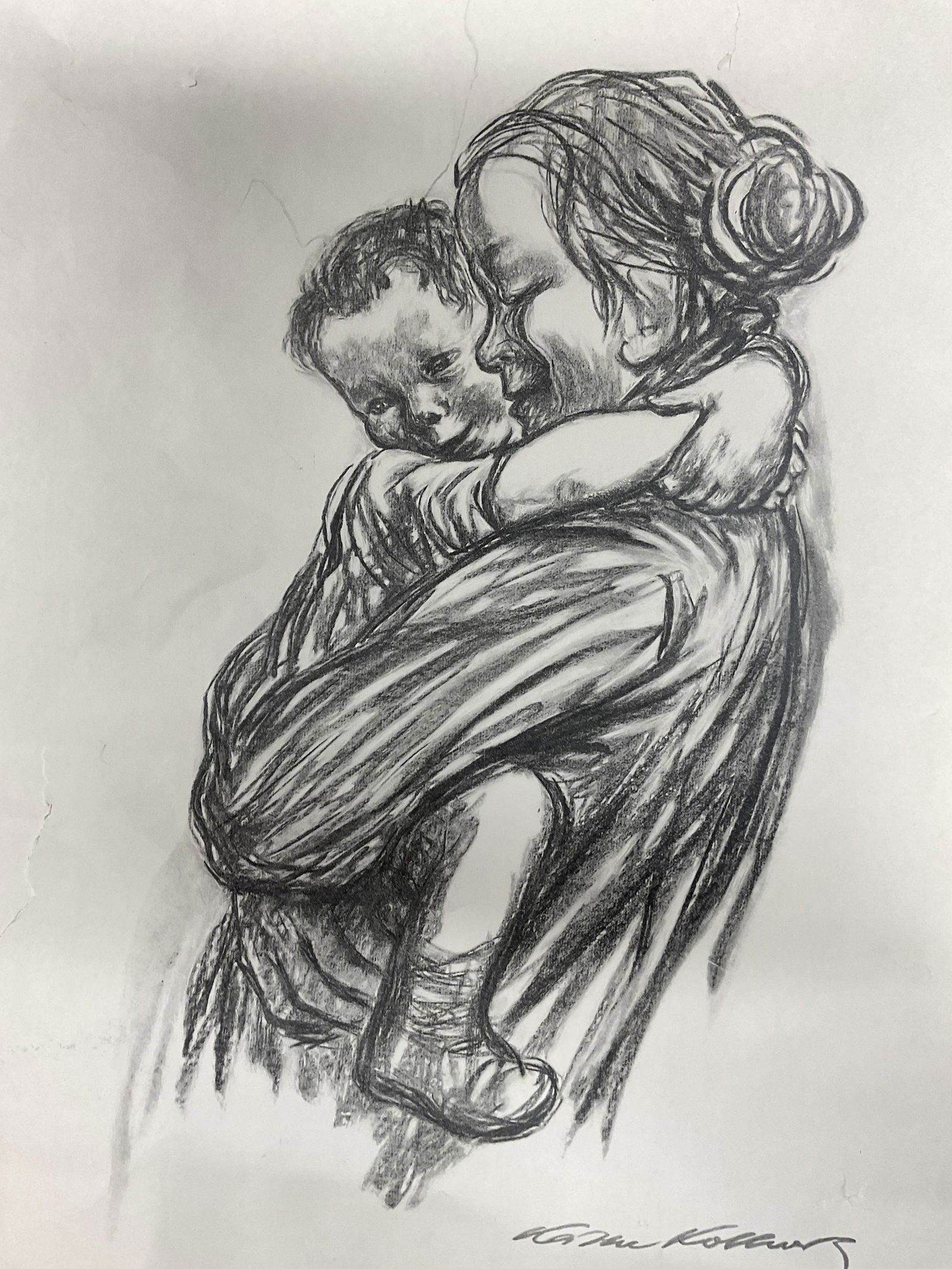 KATHE KOLLOWITZ Lithograph, Mother & Child (1 of 6)