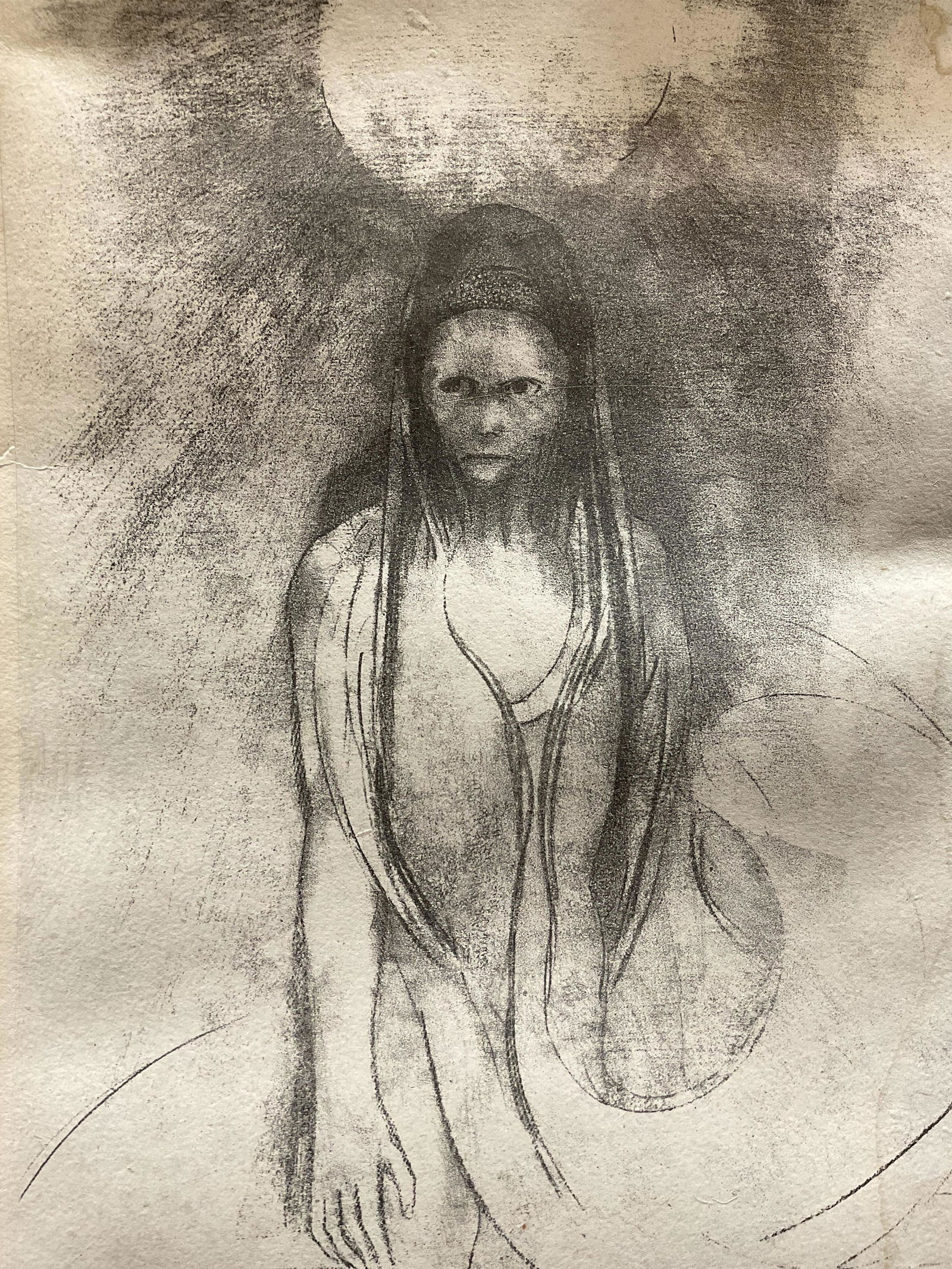 ODILON REDON Intelligence was Mine Lithograph (1 of 4)