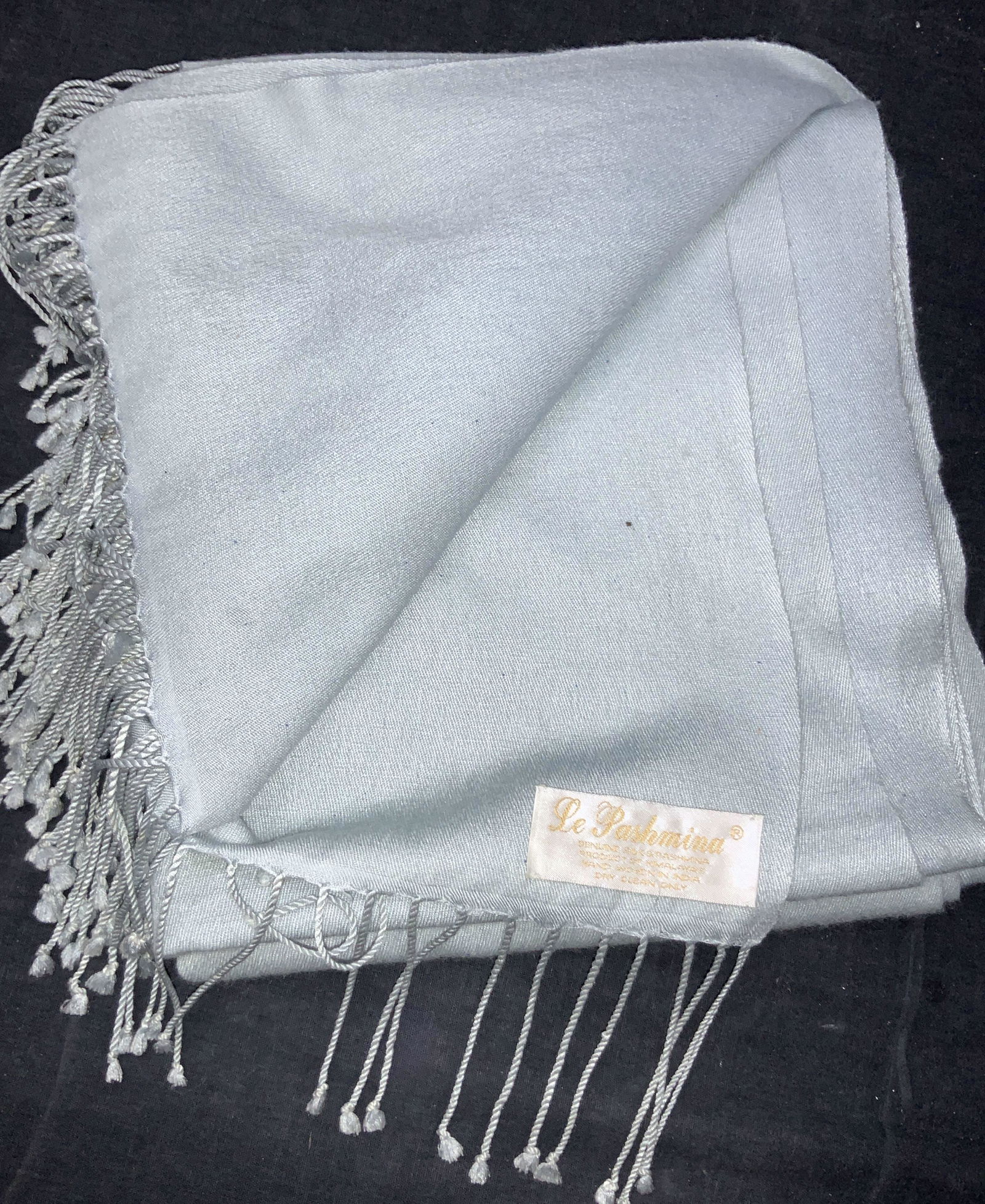 LE PASHMINA Hand Woven Silk Scarf (1 of 8)