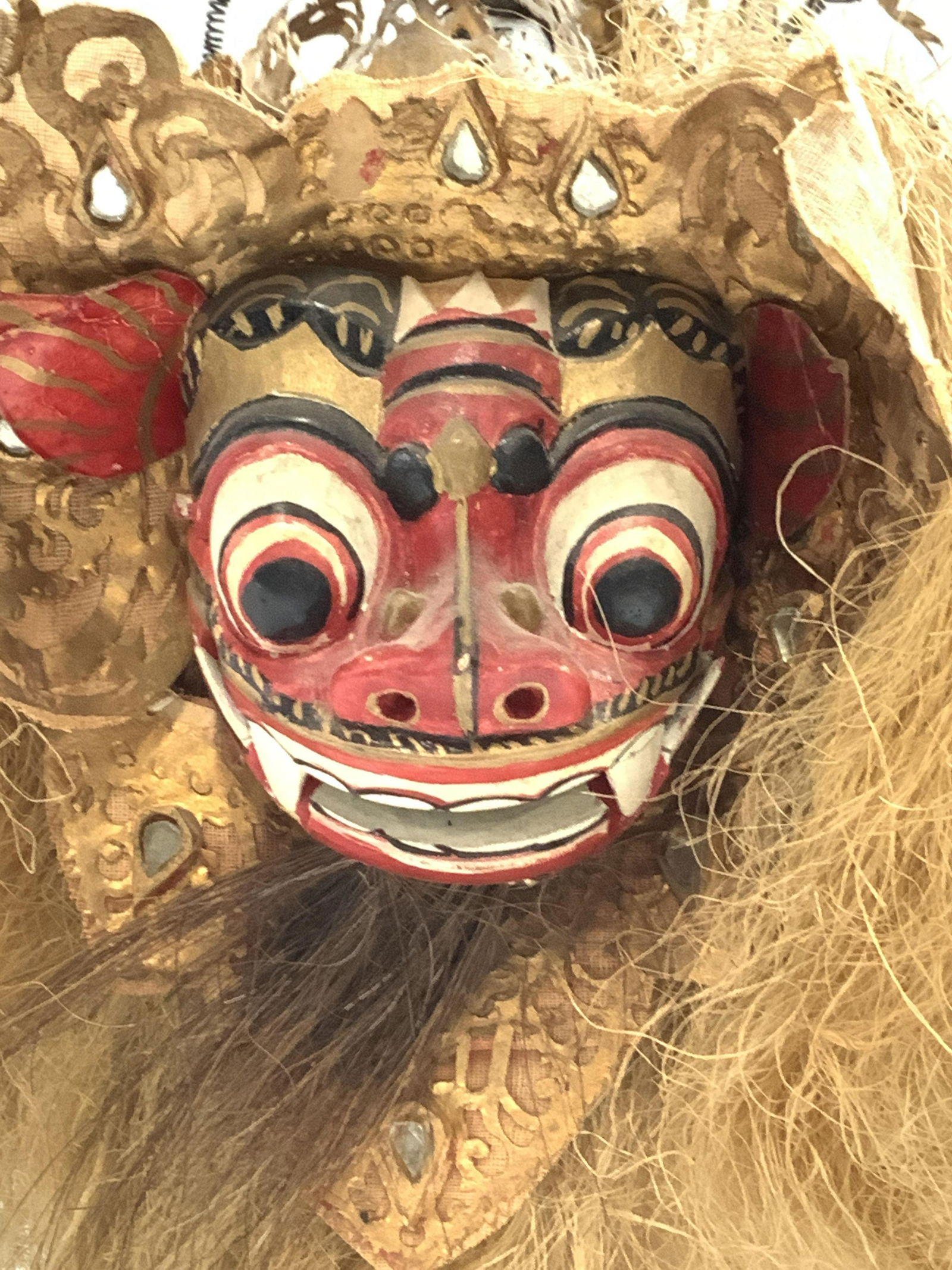 Hand Crafted Multi Textile Asian Dragon Sculpture (1 of 8)