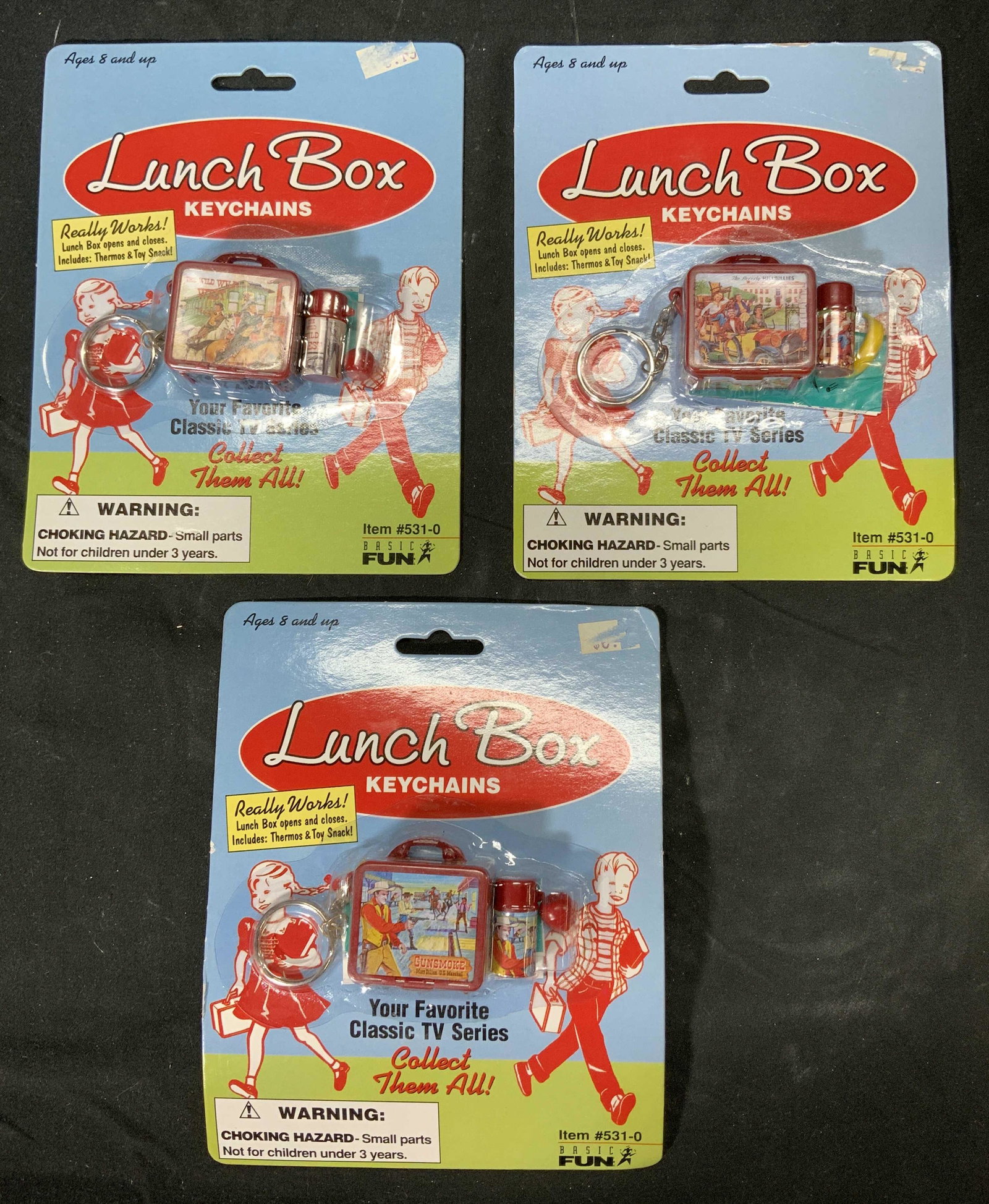 Lot 3 GUNSMOKE, WILD WILD WEST, More Keychains (1 of 5)