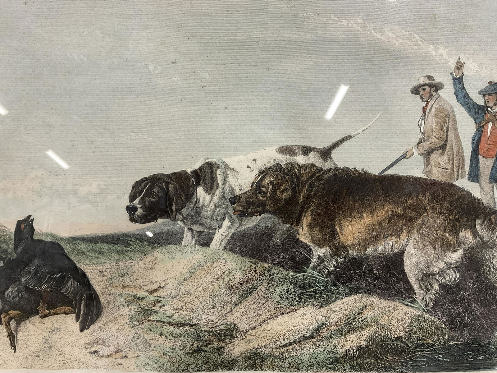 WILLIAM TURNER DAVEY Engraving, Black Game (1 of 7)