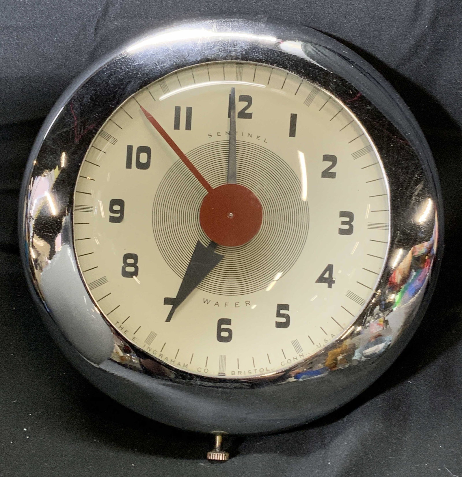 Vintage SENTINEL WAFER SK 174 Electric Wall Clock (1 of 5)