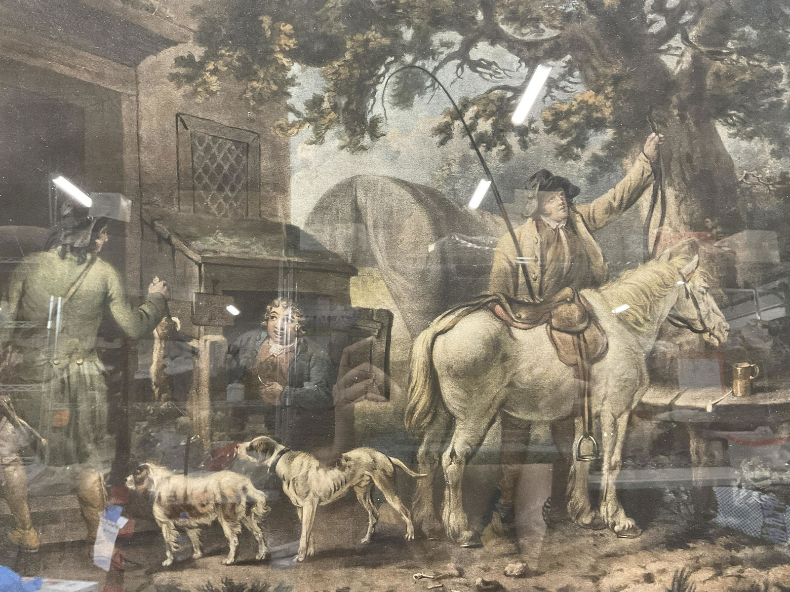 WILLIAM WARD Sportsmans Return Engraving: WILLIAM WARD Sportsmans Return Engraving, inscriptions read G MORLAND pinxt, The Sportsmans Return London Published Dec 20th 1792 by Tho Macklin Poets Gallery Fleet Street, W Ward sculpt, subject a ma