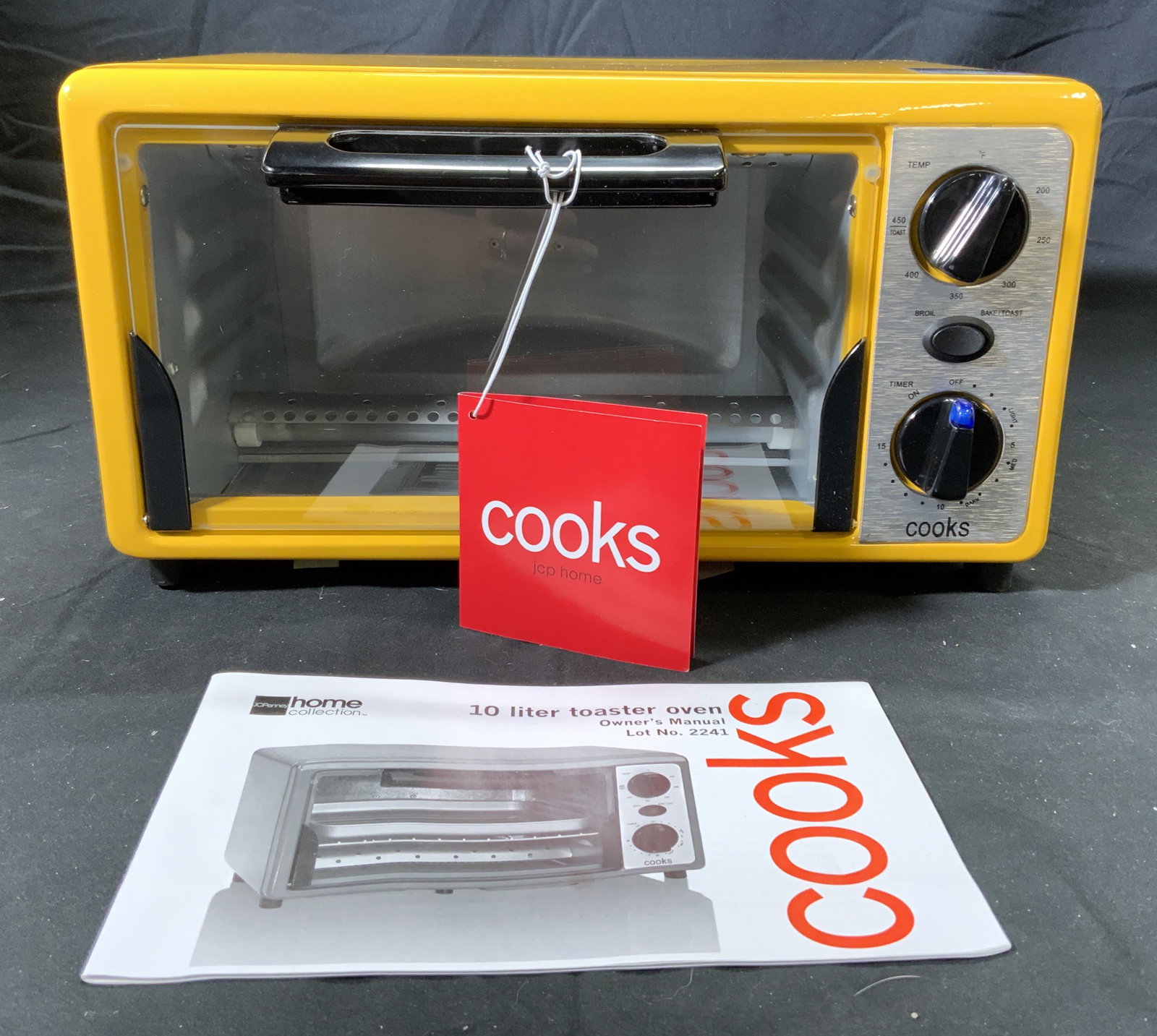 JCP HOME COLLECTION 10 Liter Toaster Oven NEW (1 of 9)