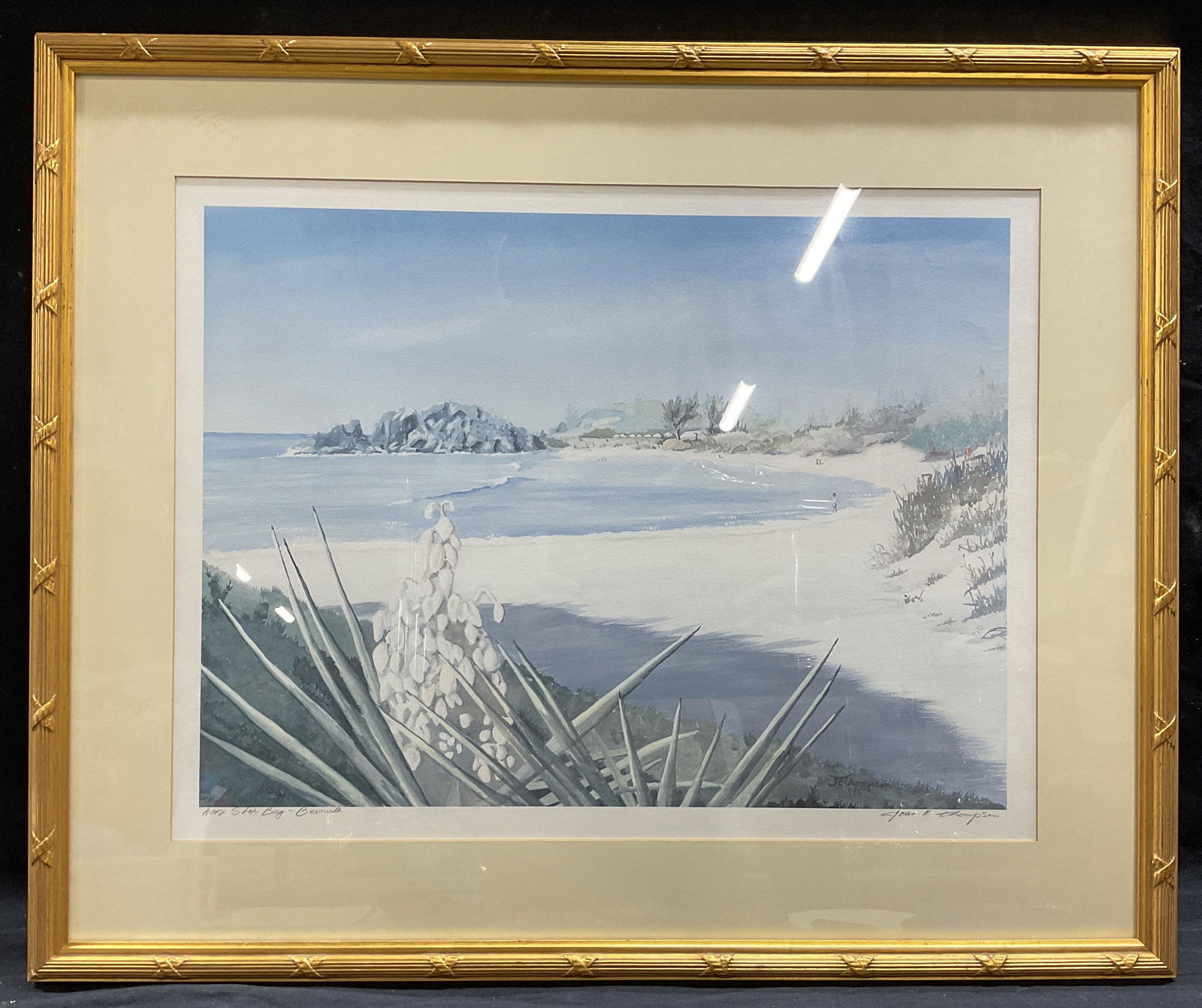 JOAN E THOMPSON Signed Offset Lithograph (1 of 7)