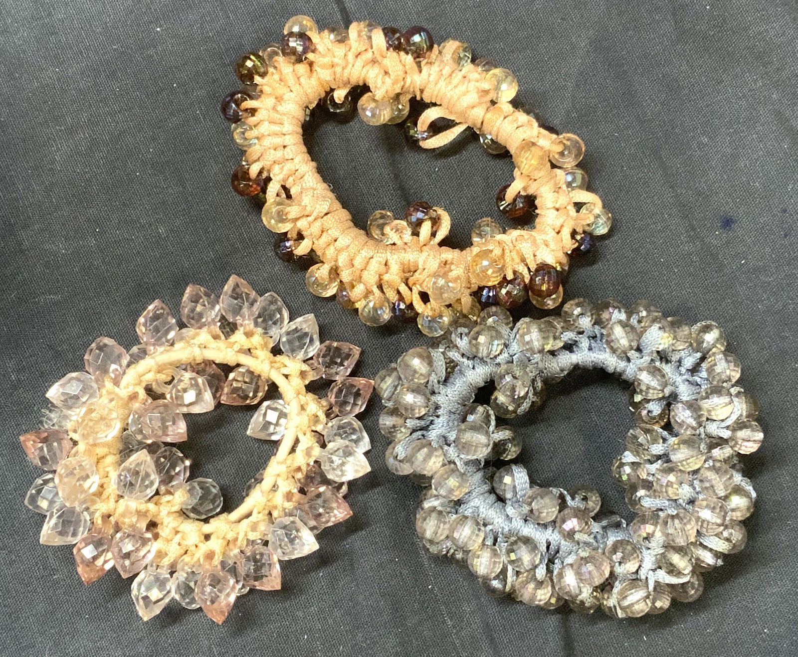 Group Lot of Beaded Stretch Bracelets & Choker (1 of 4)