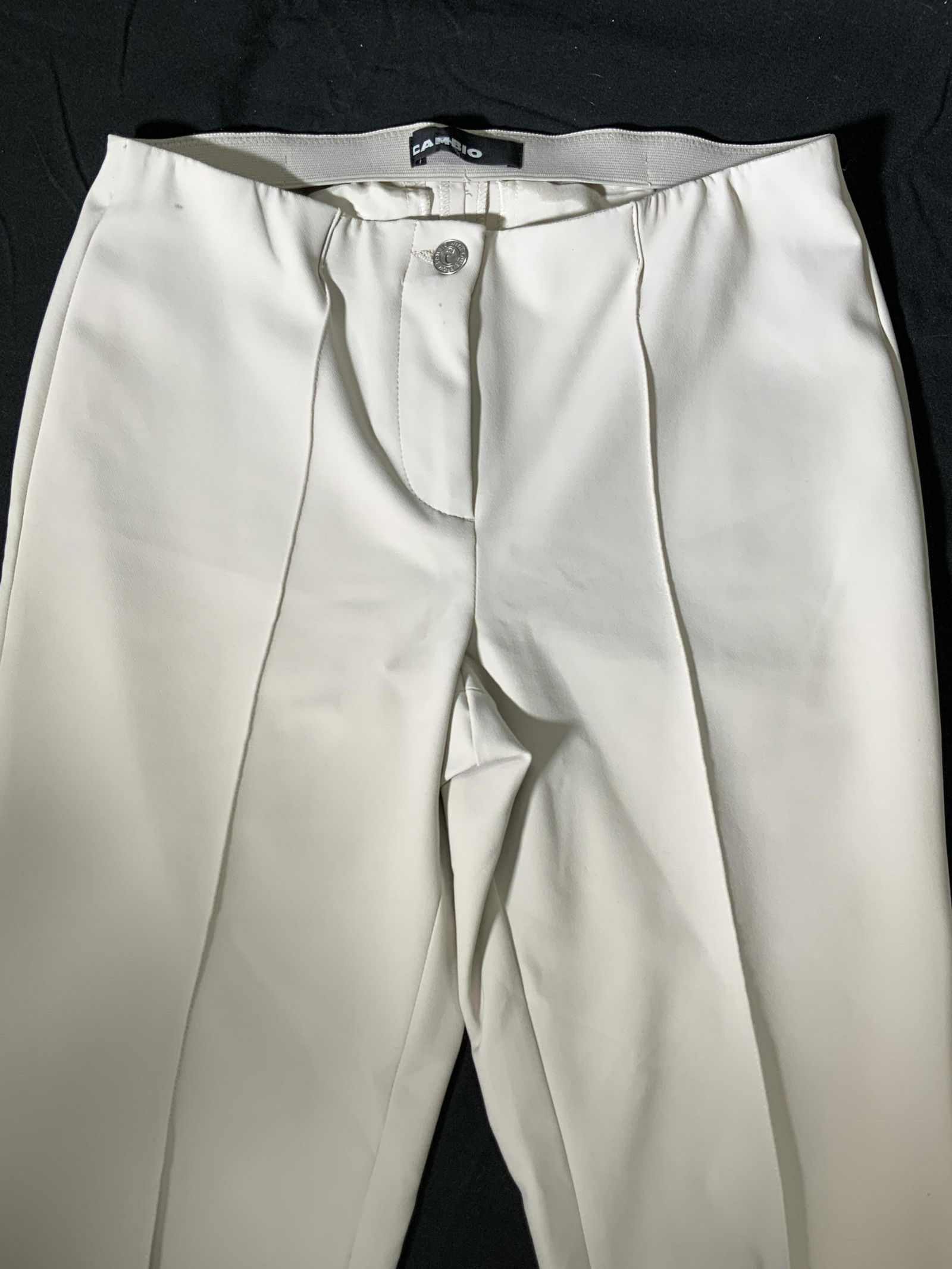 CAMBIO Light Grey Stretch Trousers (1 of 6)