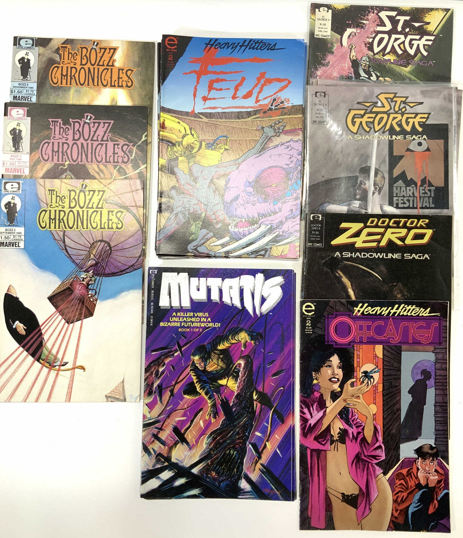 Lot20 Collectible EPIC Comic Books (1 of 6)