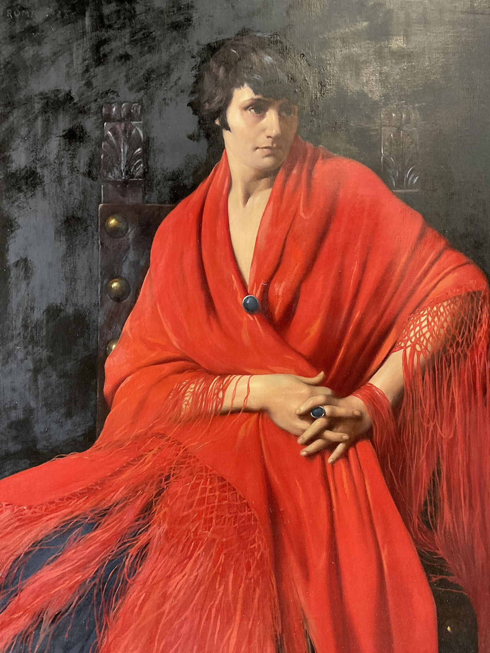 BRUNO CROATTO Signed Oil Painting 1928 (1 of 13)