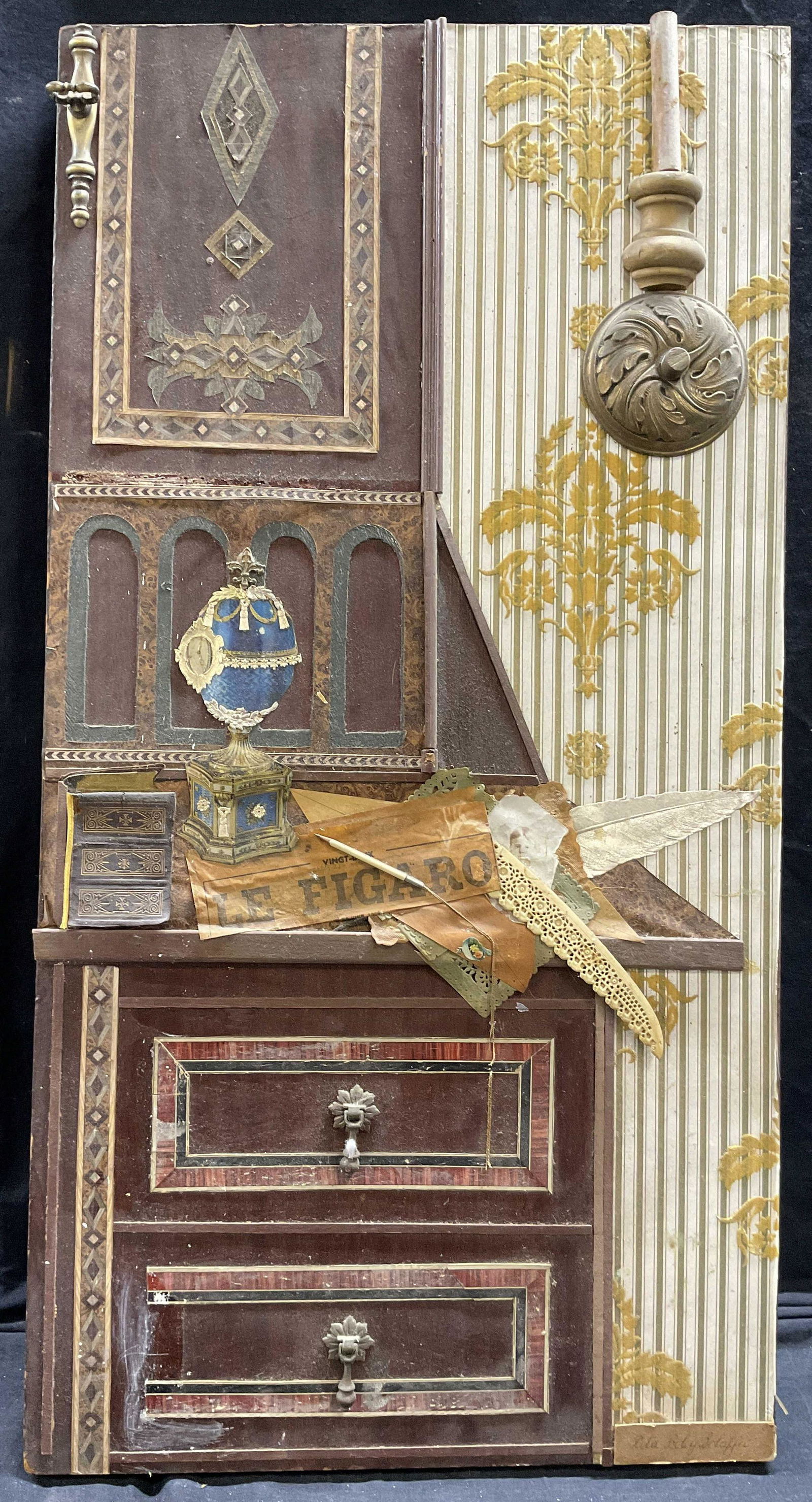 RITA BOLEY BOLAFFIO Victorian Collage Artwork (1 of 10)