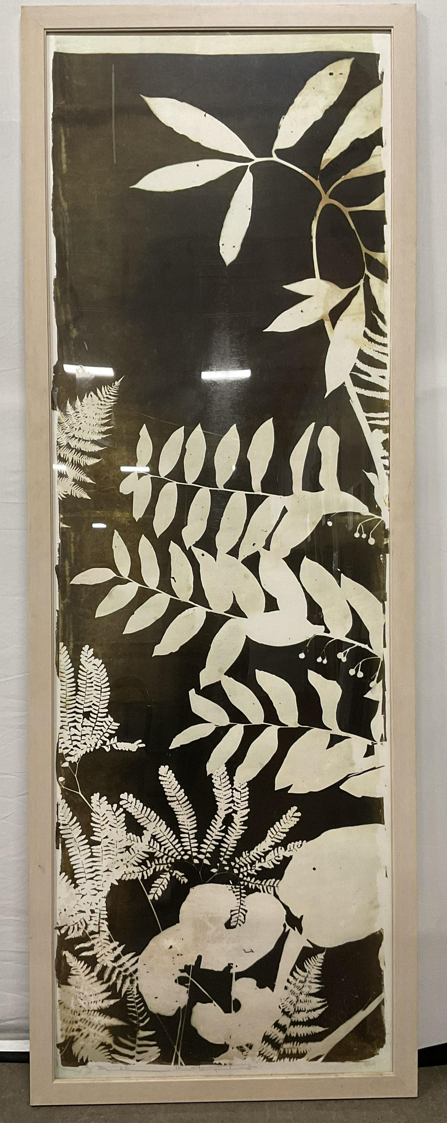 XL KOHUT Signed Fern Leaves Lithograph 2006 (1 of 10)