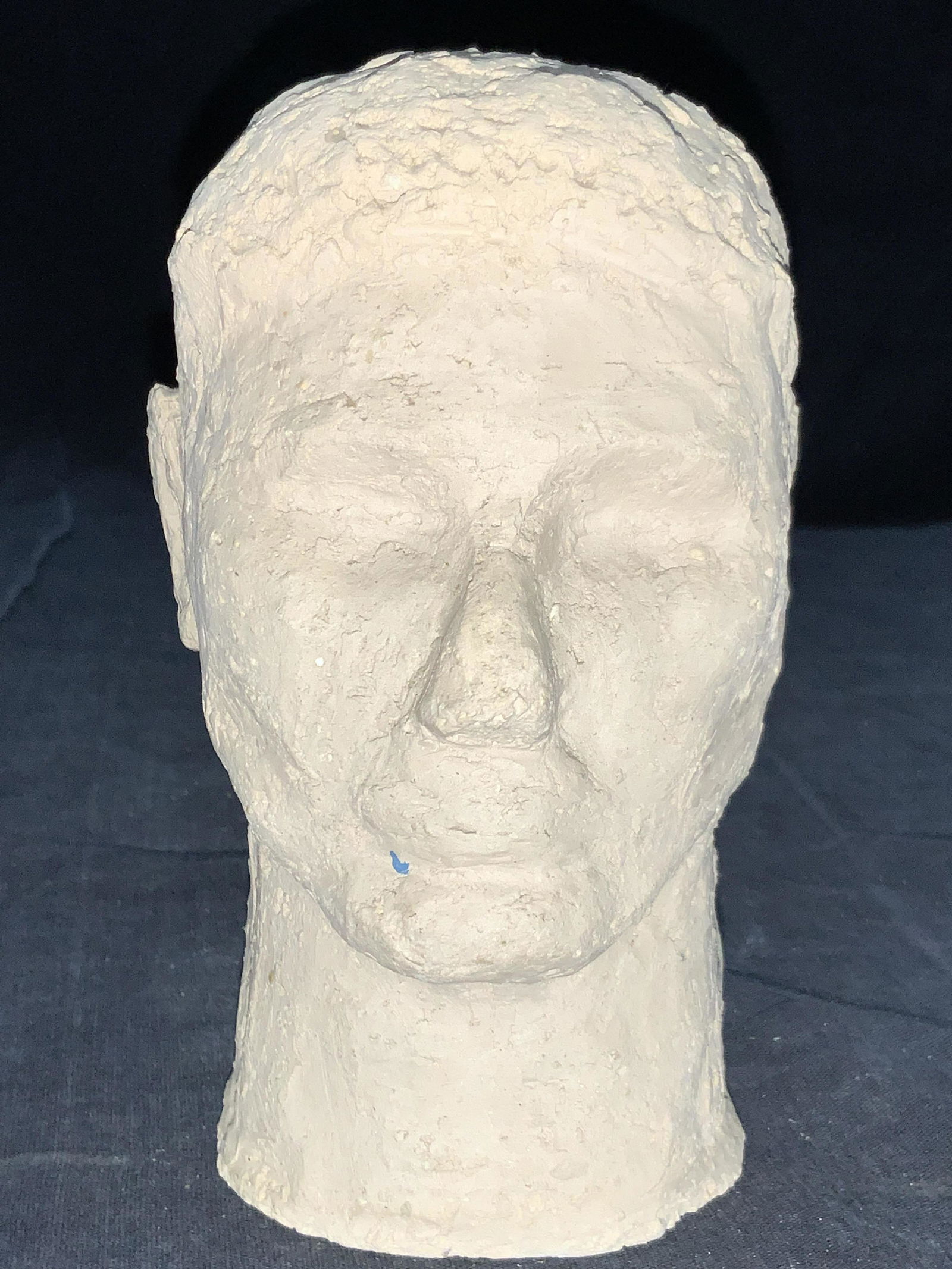 Vintage Classical Inspired Clay Male Bust (1 of 7)