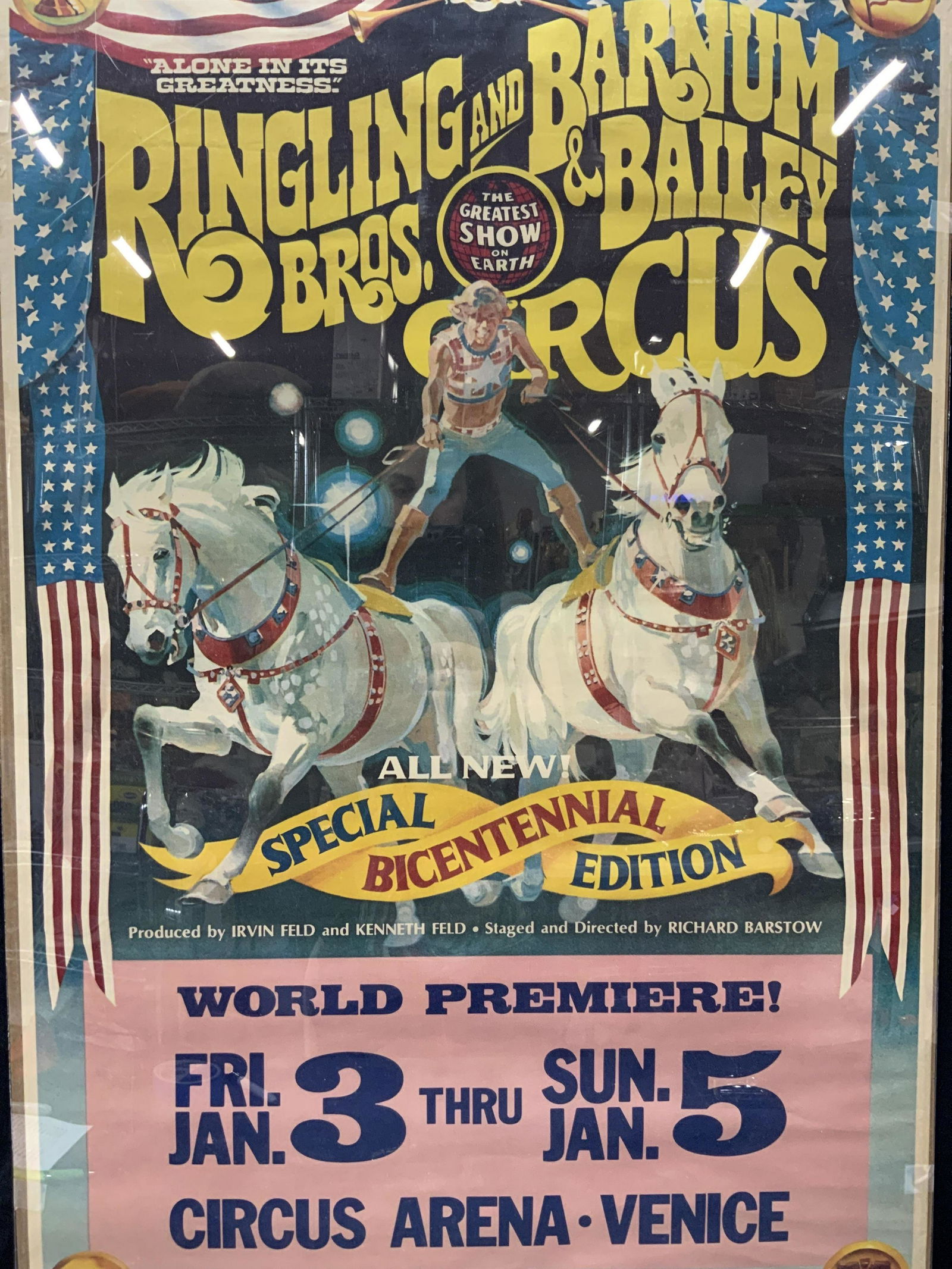 Ringling Bros.& Barnum & Bailey Circus Lithograph (1 of 9)