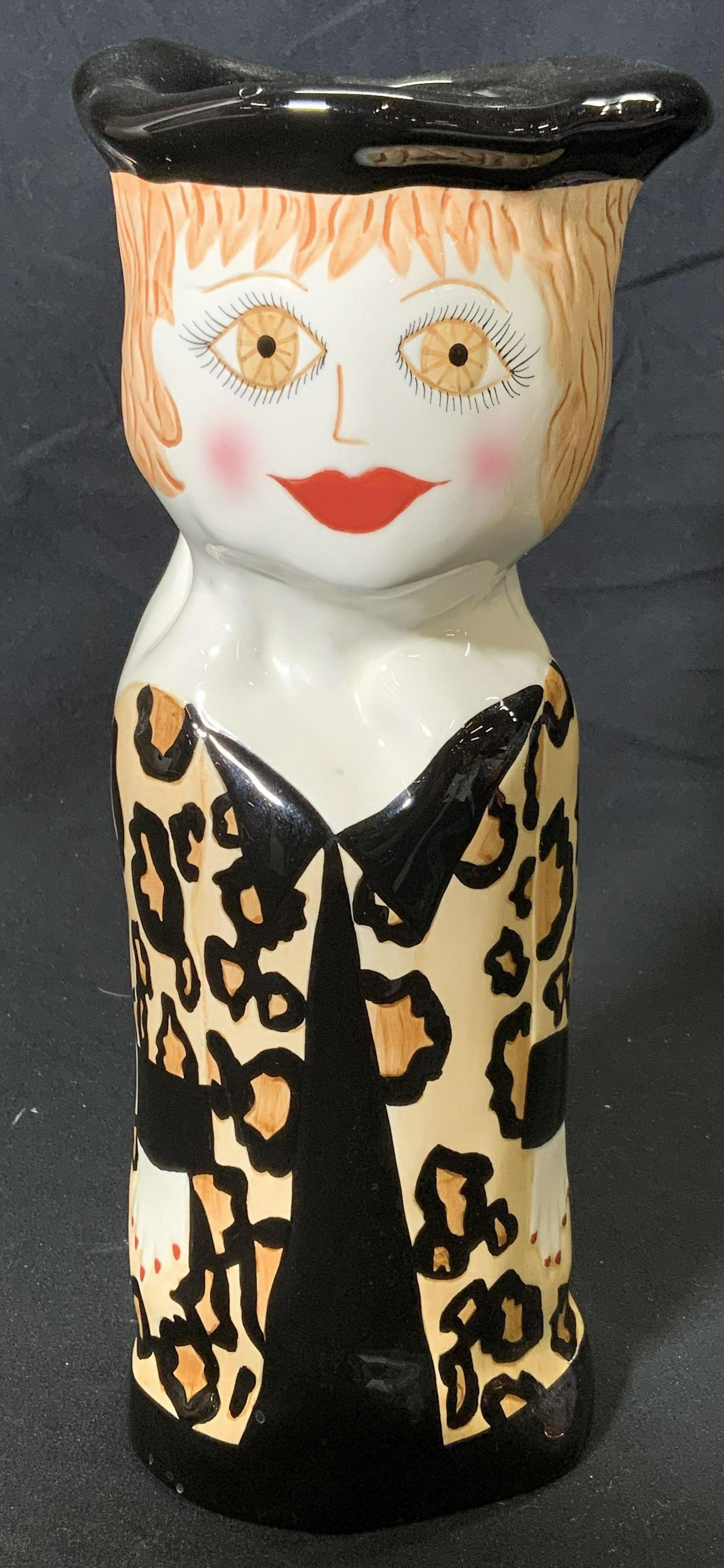 BELLA CASA Vintage Ceramic Figural Vase (1 of 4)