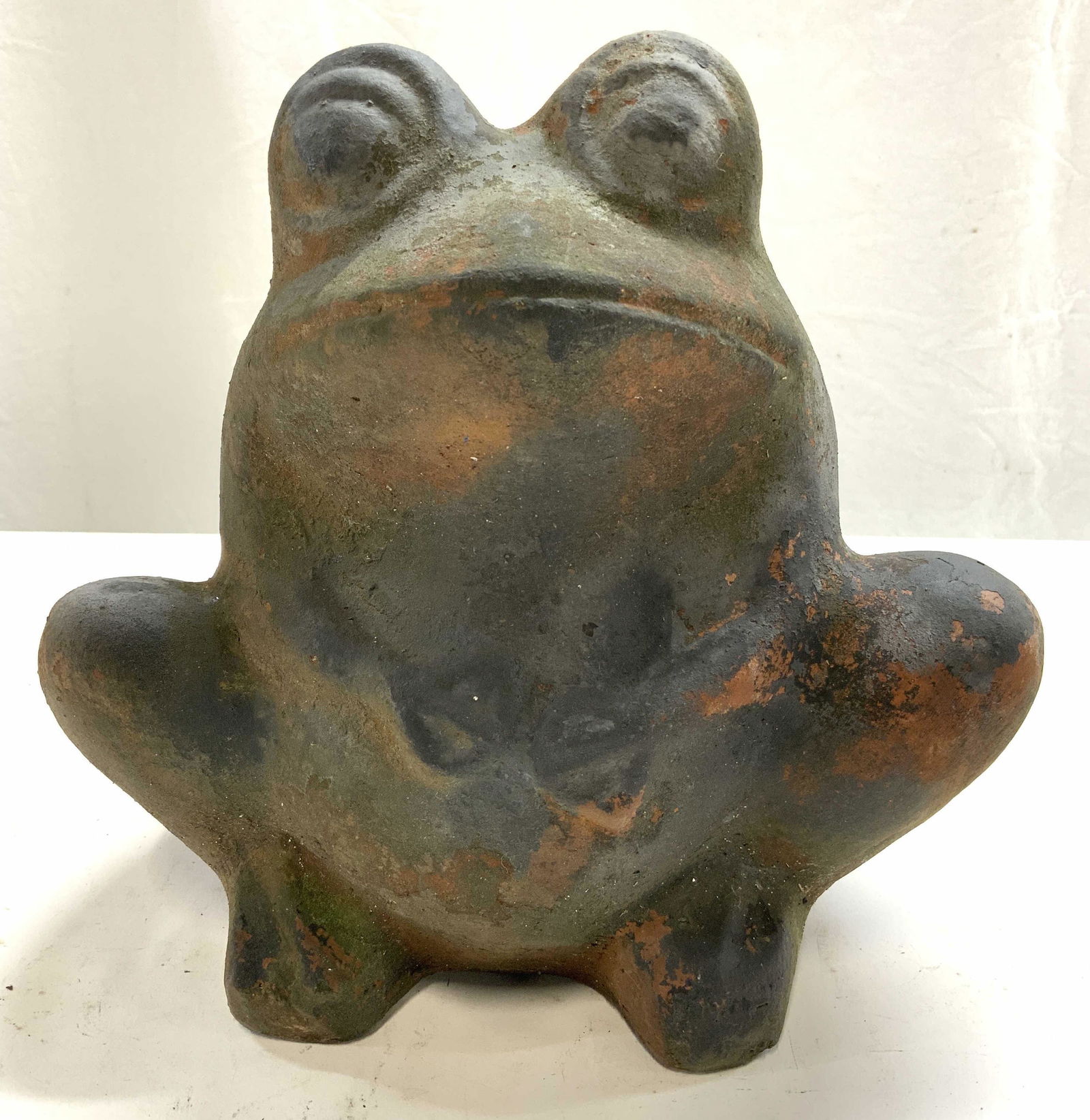 Vintage Terra Cotta Ceramic Frog Planter (1 of 10)