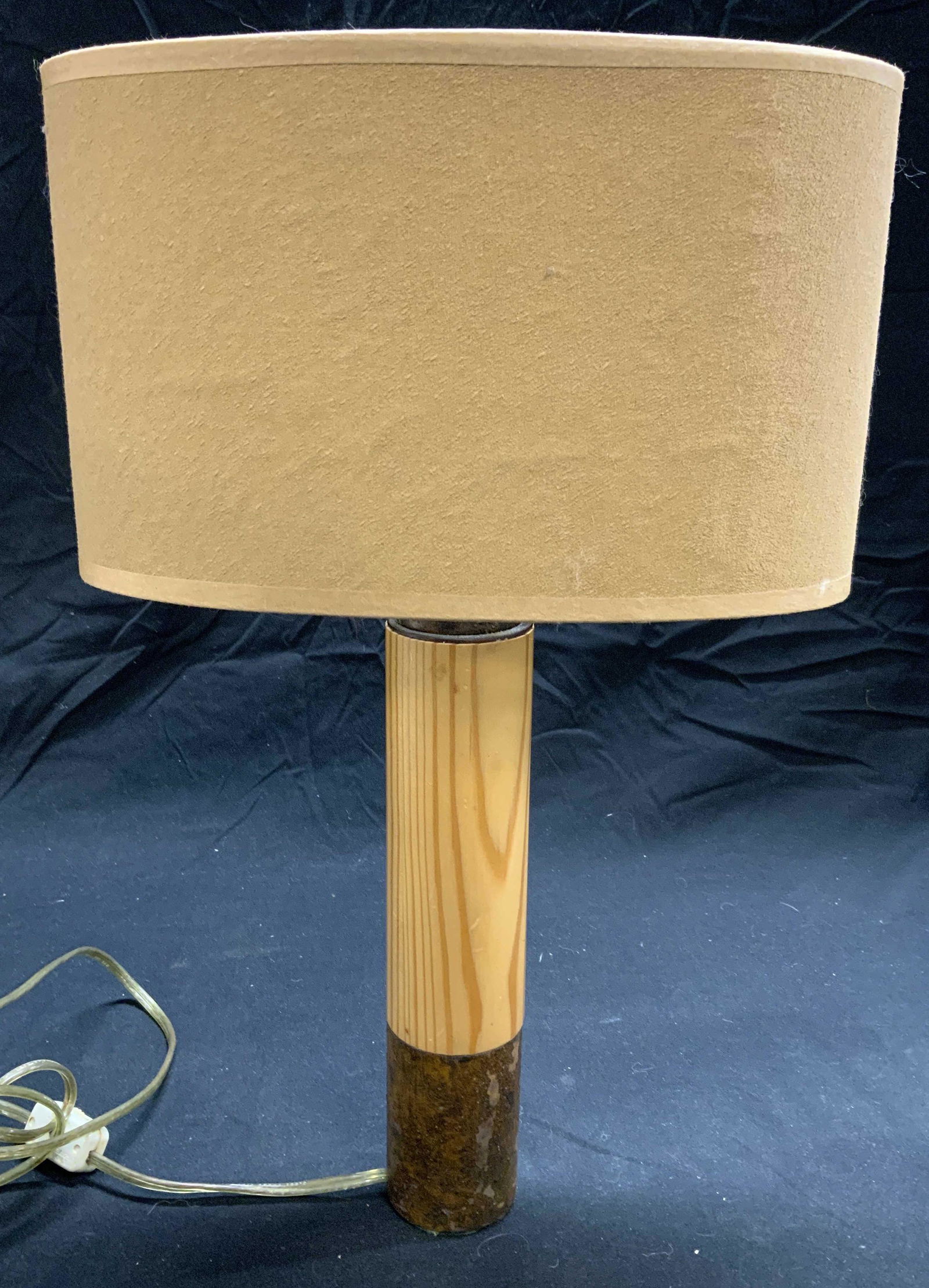 LEVITON Vintage Wood & Metal Table Lamp (1 of 7)