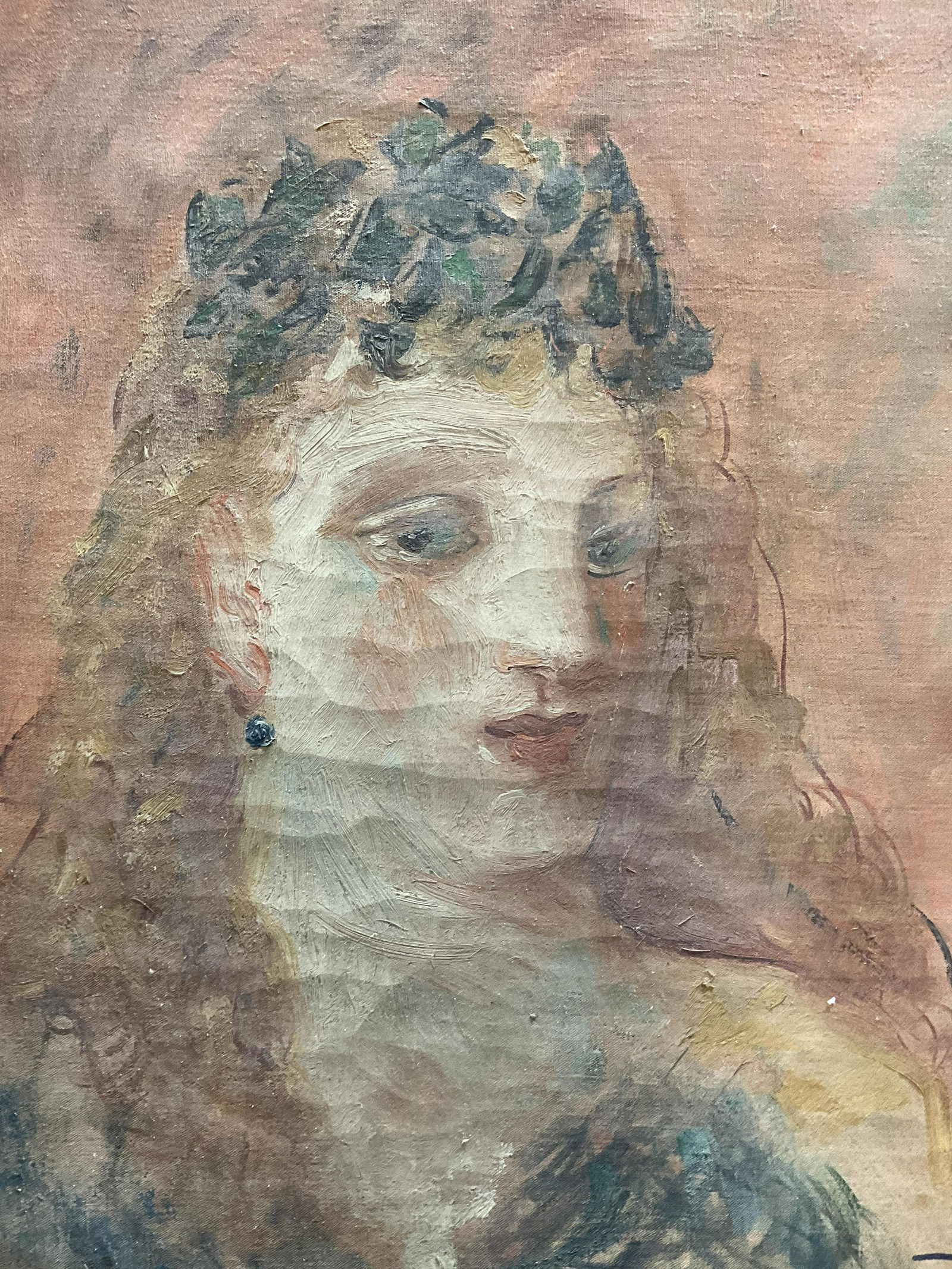 LOLO FINI Signed Oil Painting (1 of 8)