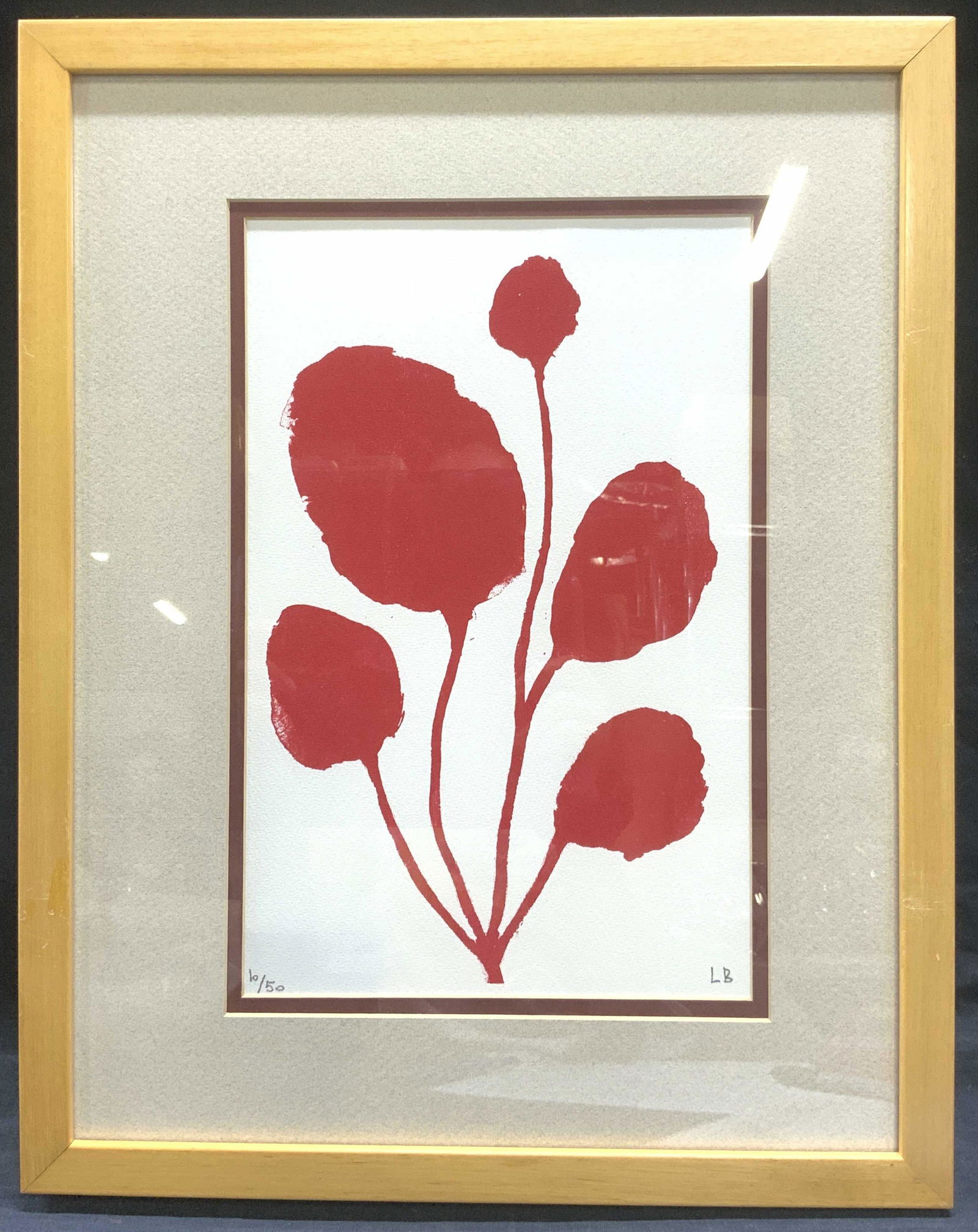 ATTR LOUISE BOURGEOISE Les Fleurs Signed Litho. (1 of 11)