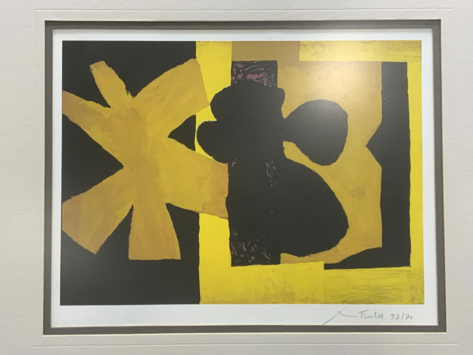 ATTR ROBERT MOTHERWELL Signed Abstract Litho. (1 of 11)