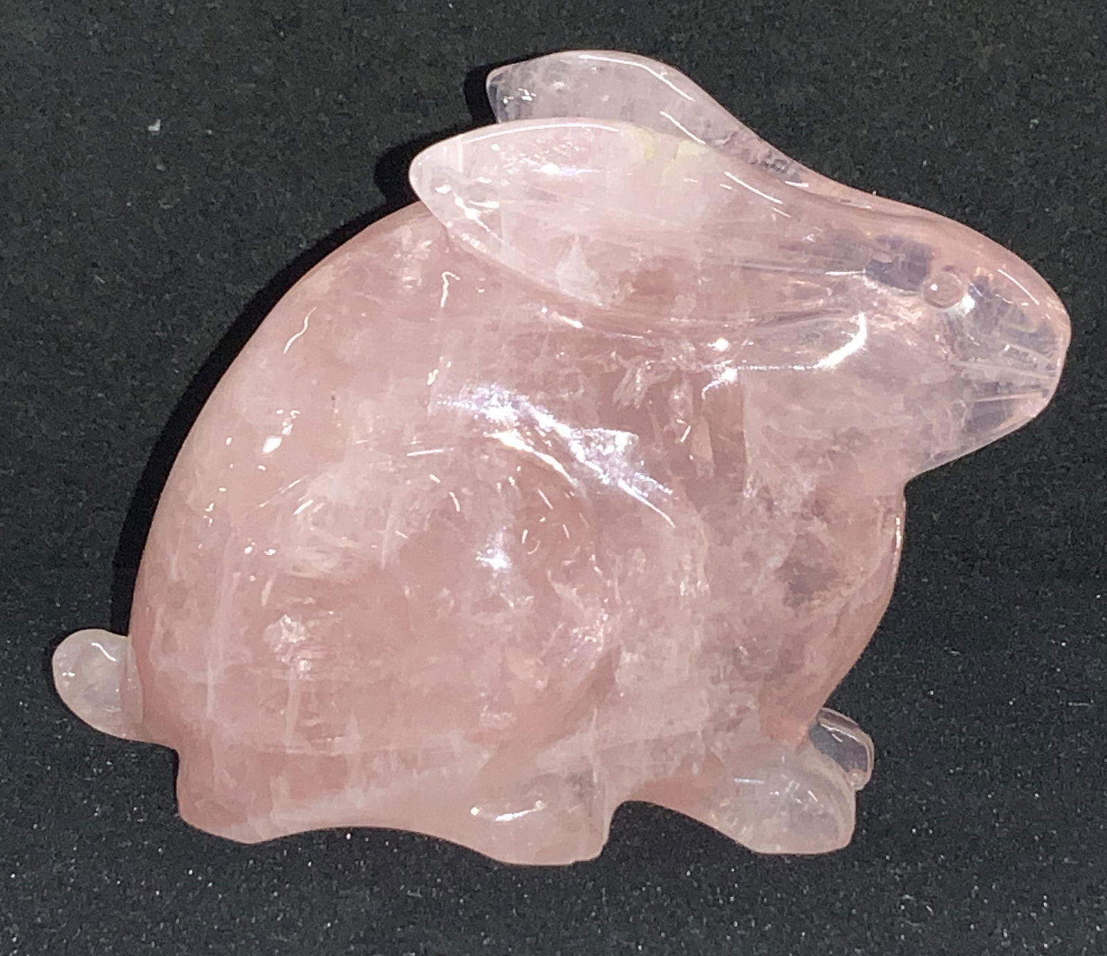 Rose Quartz Bunny Figural (1 of 5)