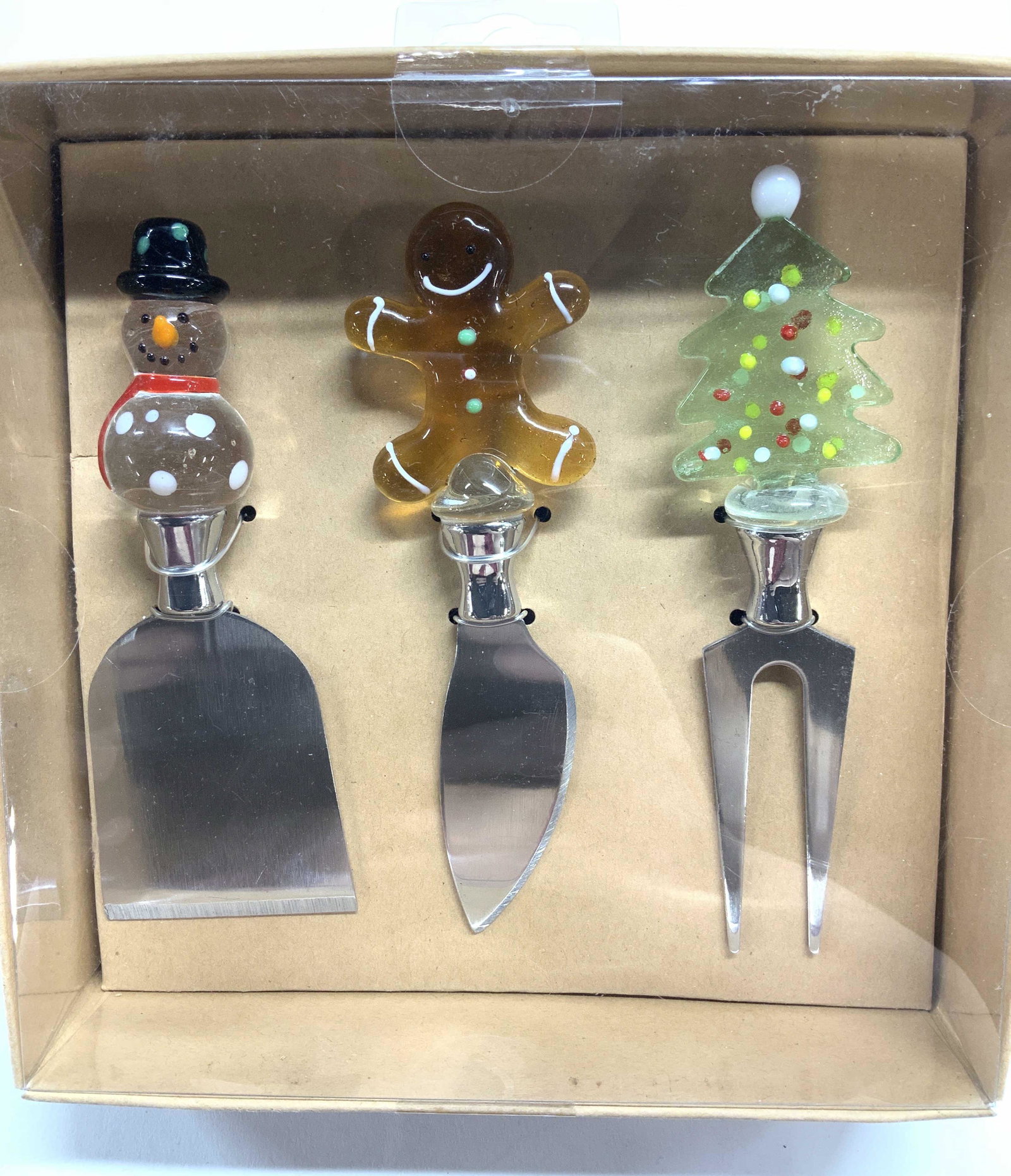 NIB Christmas Cheese Serving Set (1 of 5)