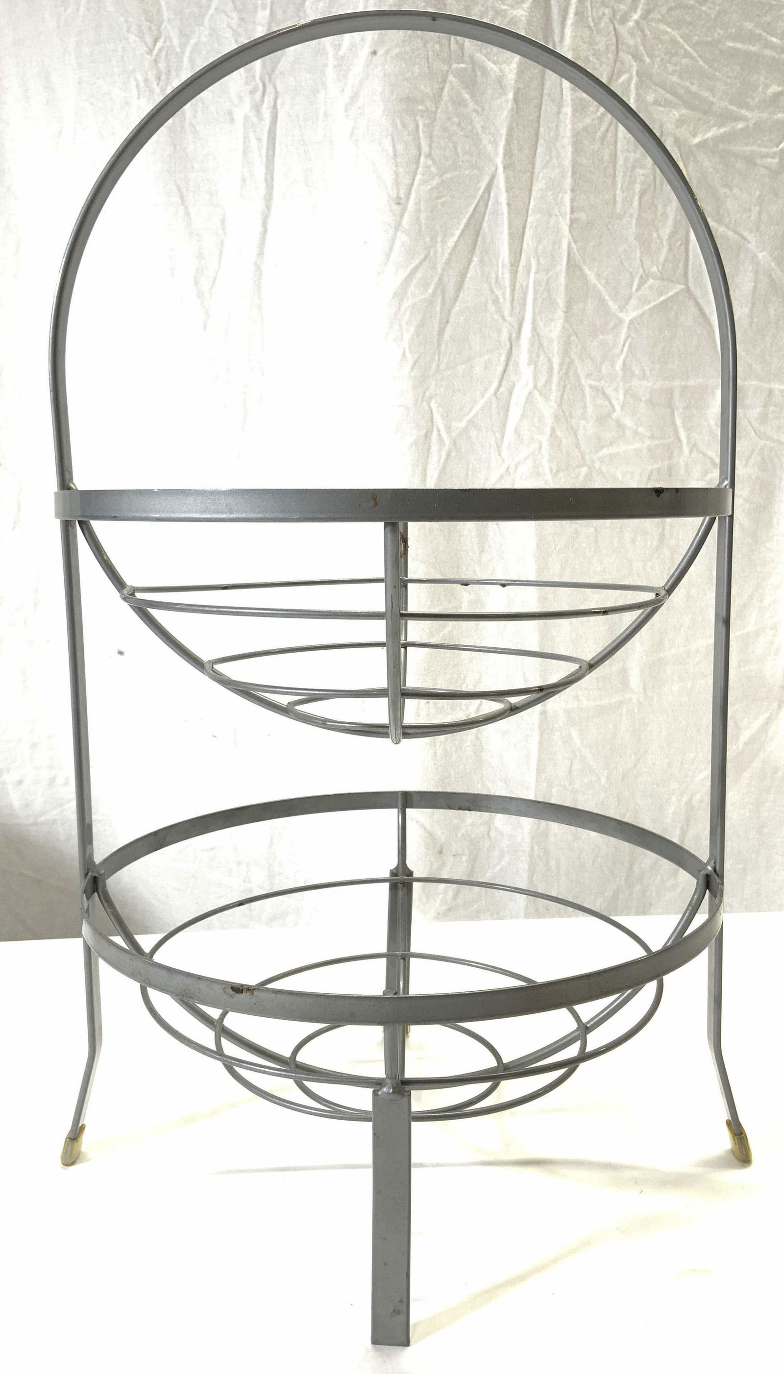 Two Tier Metal Fruit Bowl Rack (1 of 7)