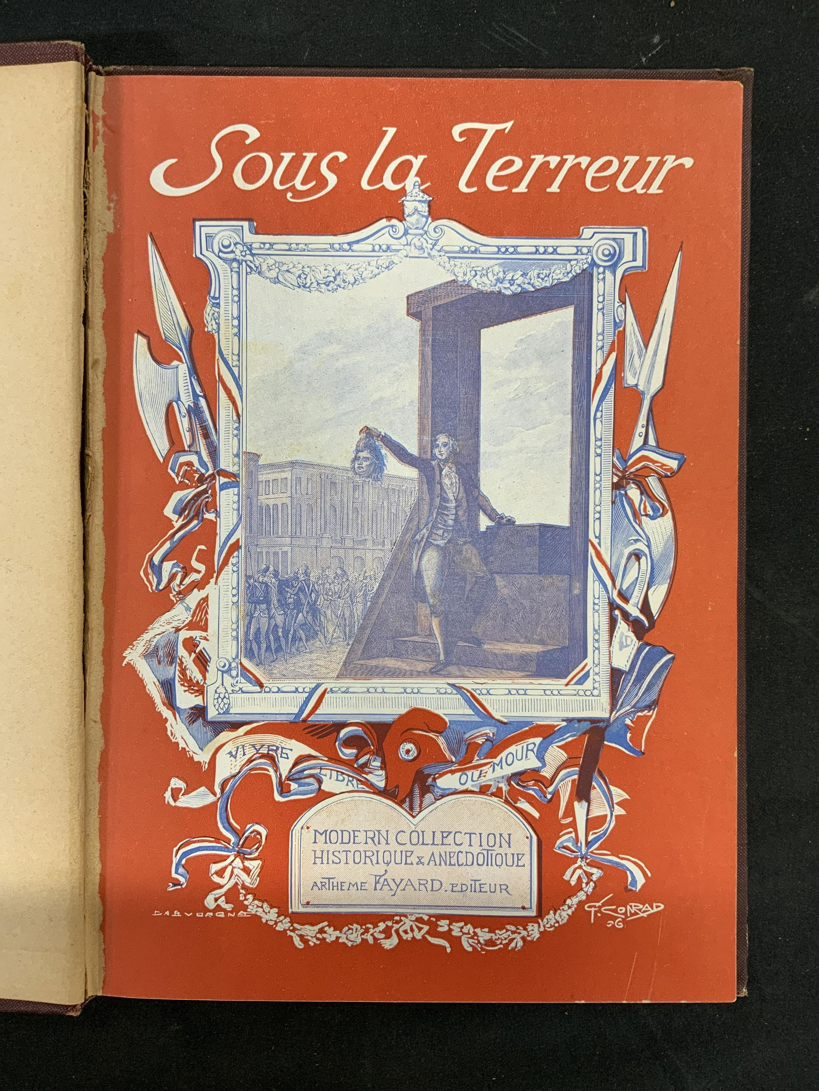 Sous La Terreur Vintage French History Book (1 of 5)