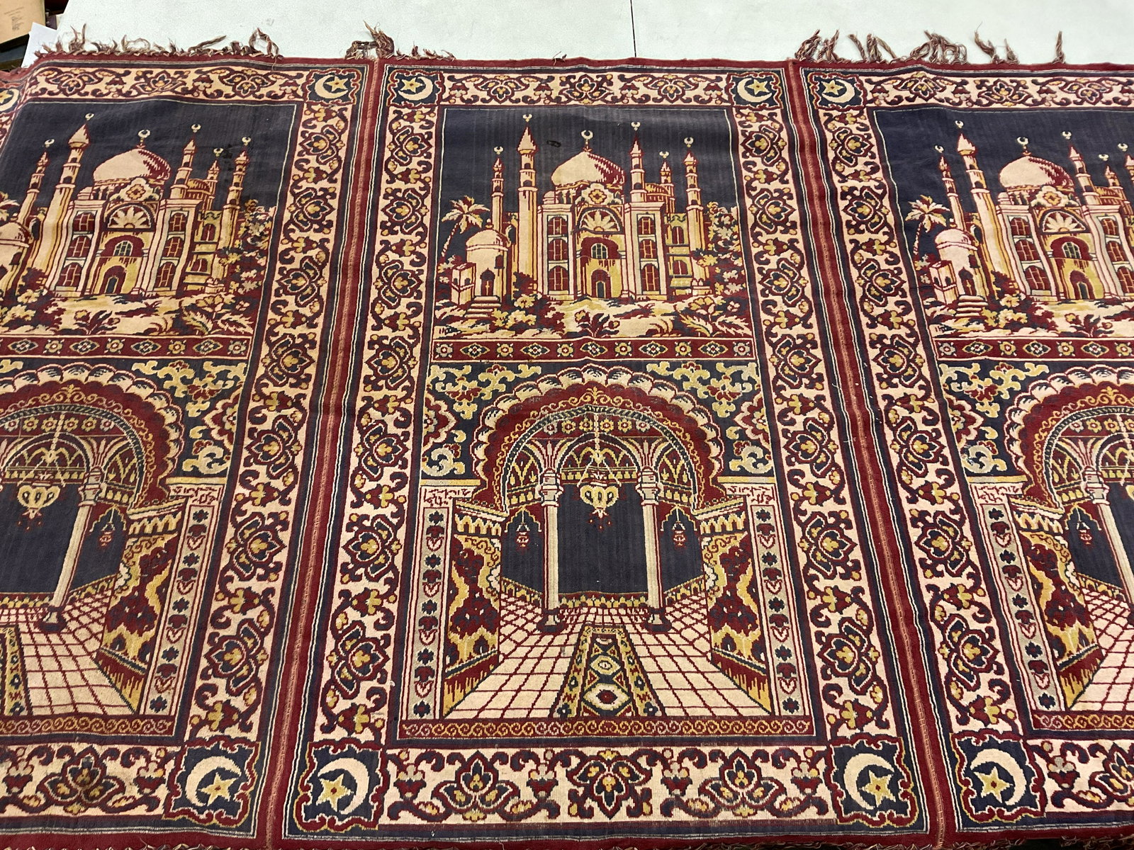 3 Paneled Decorative Textile Wall Hanging (1 of 7)