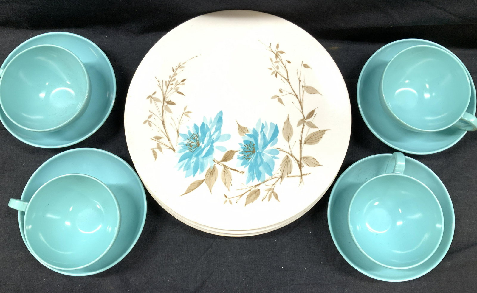 Vintage Melamine Apollo Ware, 12, Sgn (1 of 5)