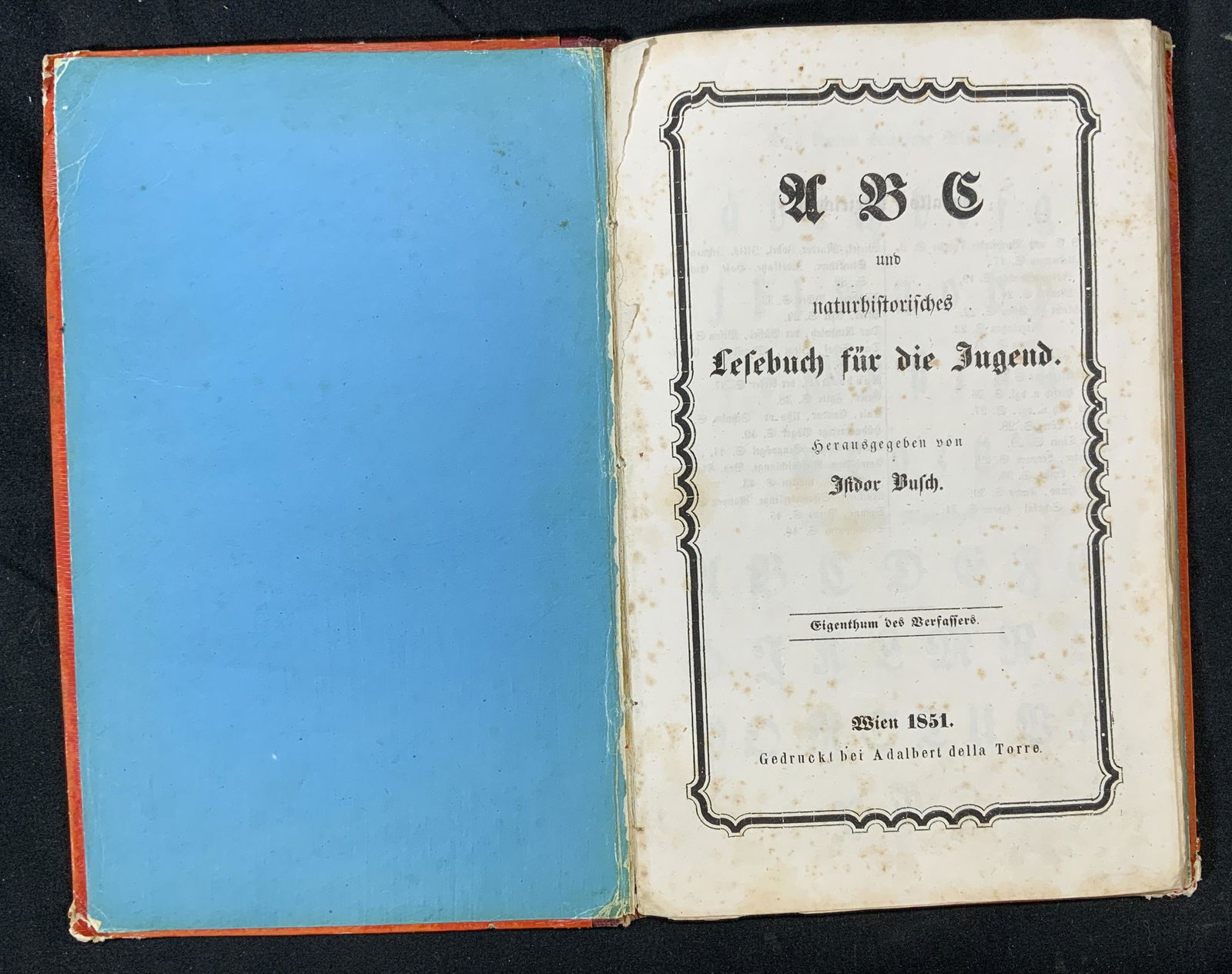 Antique Childrens Natural History & Reading Book (1 of 8)