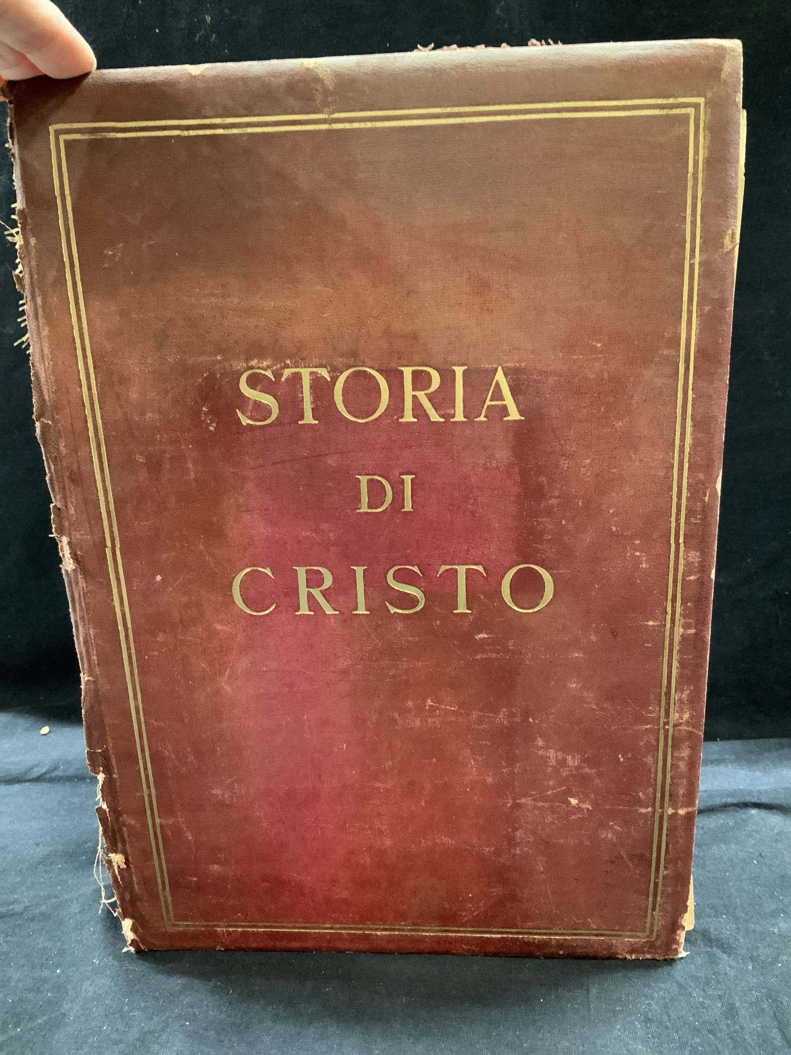 Signed Giovanni Papini Story Of Christ Italy 1932 (1 of 8)