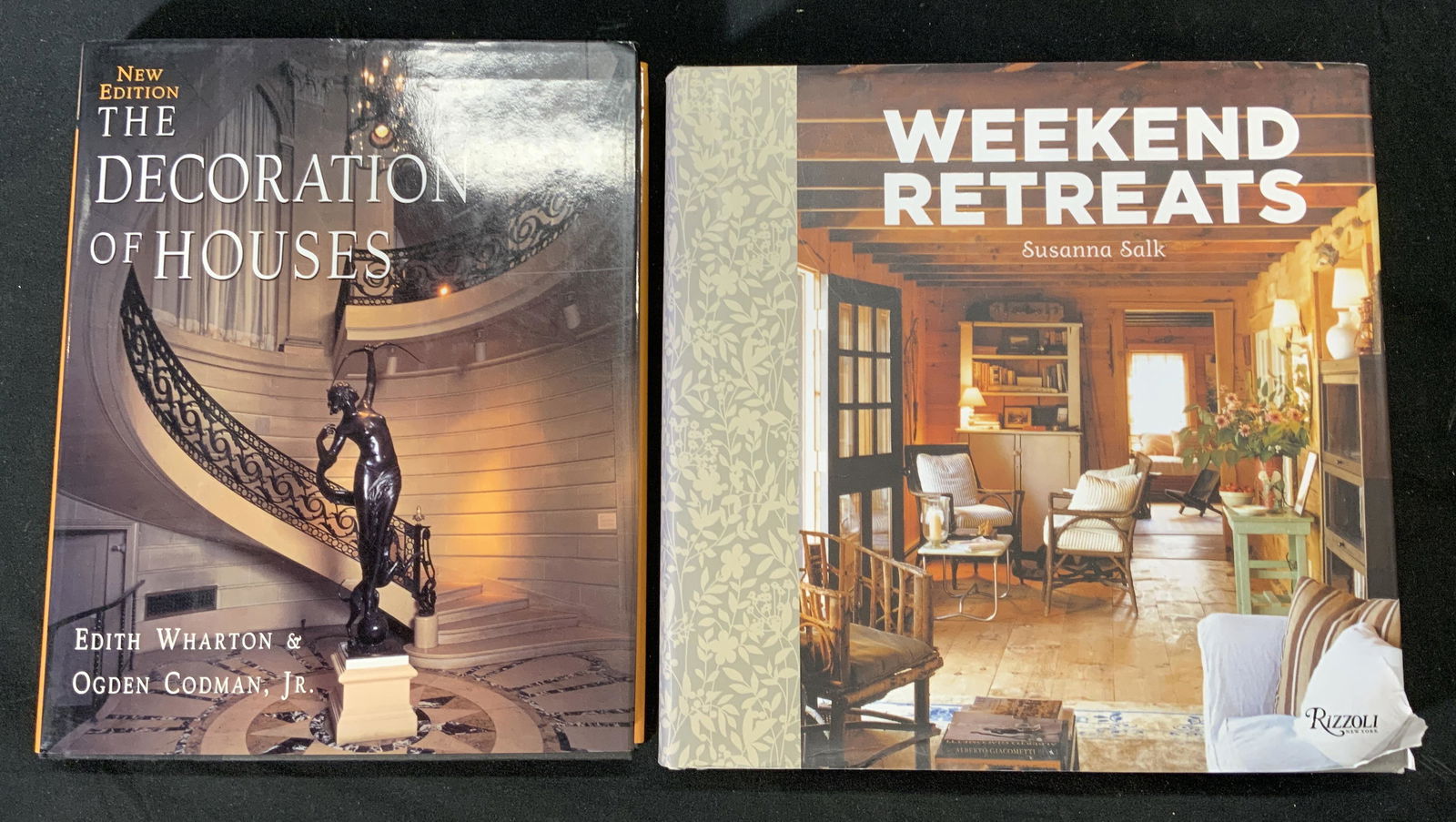 Lot 2 Interior Design Books, Edith Wharton & More (1 of 7)