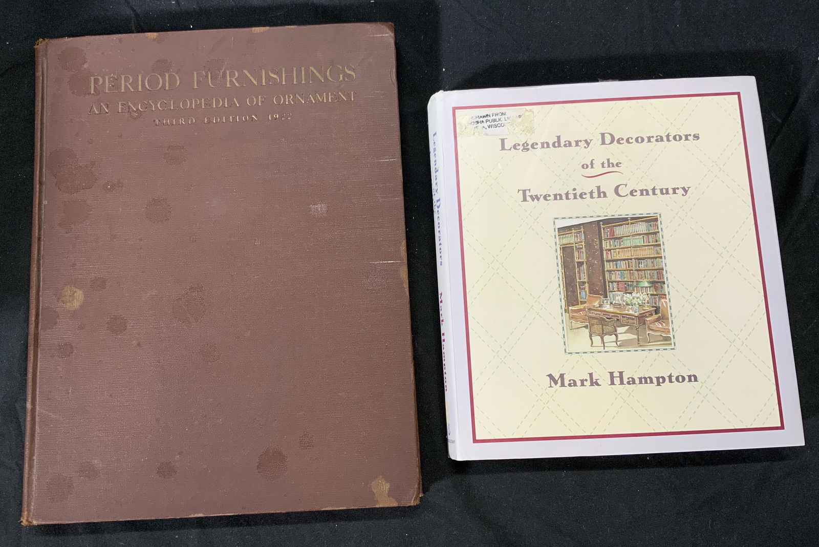 Lot 2 Interior Design Books, Antique & More (1 of 8)