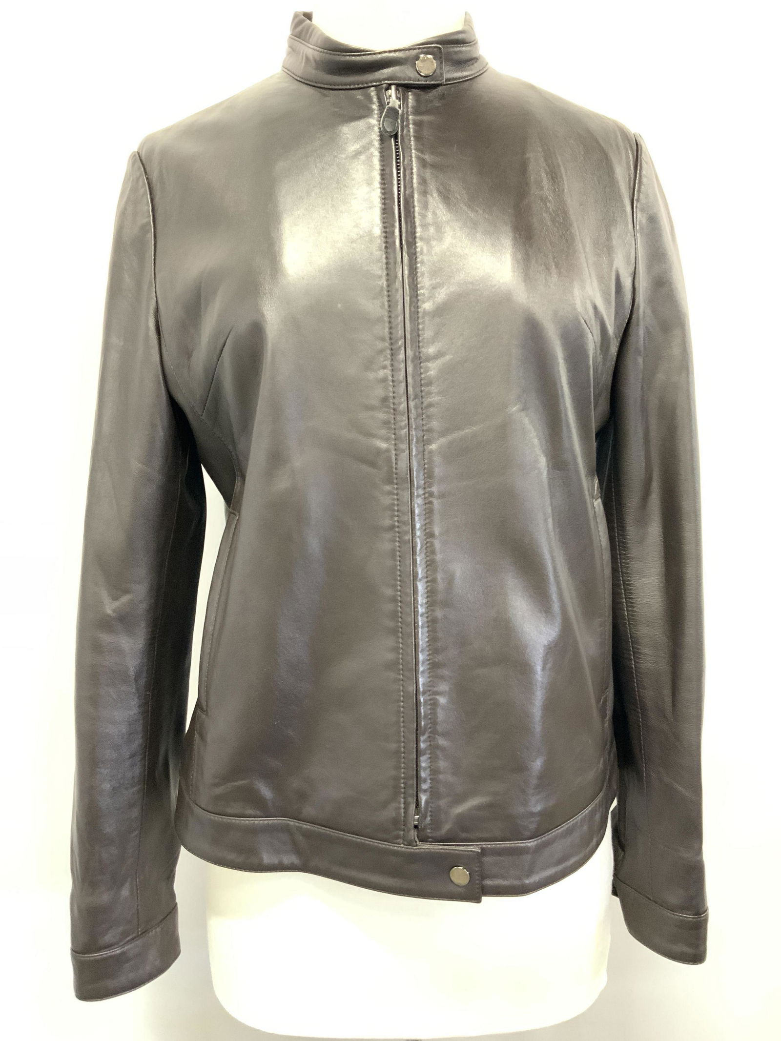 BOKHEE NY, Designer 100% Lamb Leather Jacket (1 of 11)
