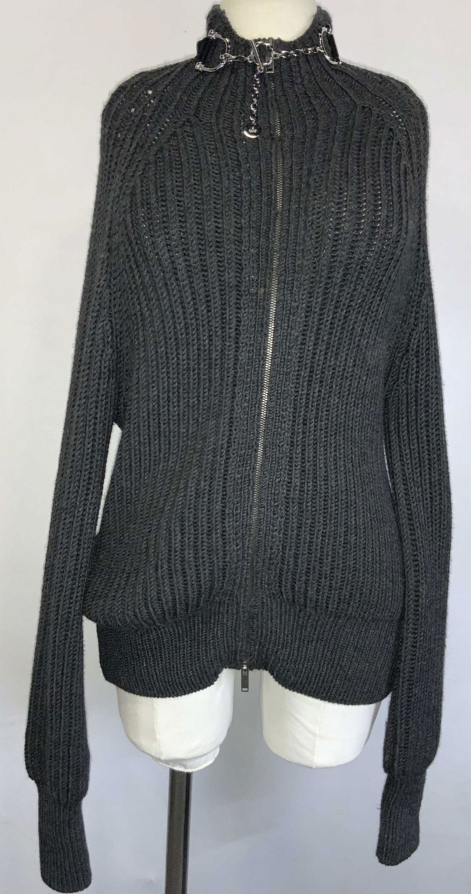 GUCCI Luxury Brand Knitted Wool Sweater, Italy (1 of 10)
