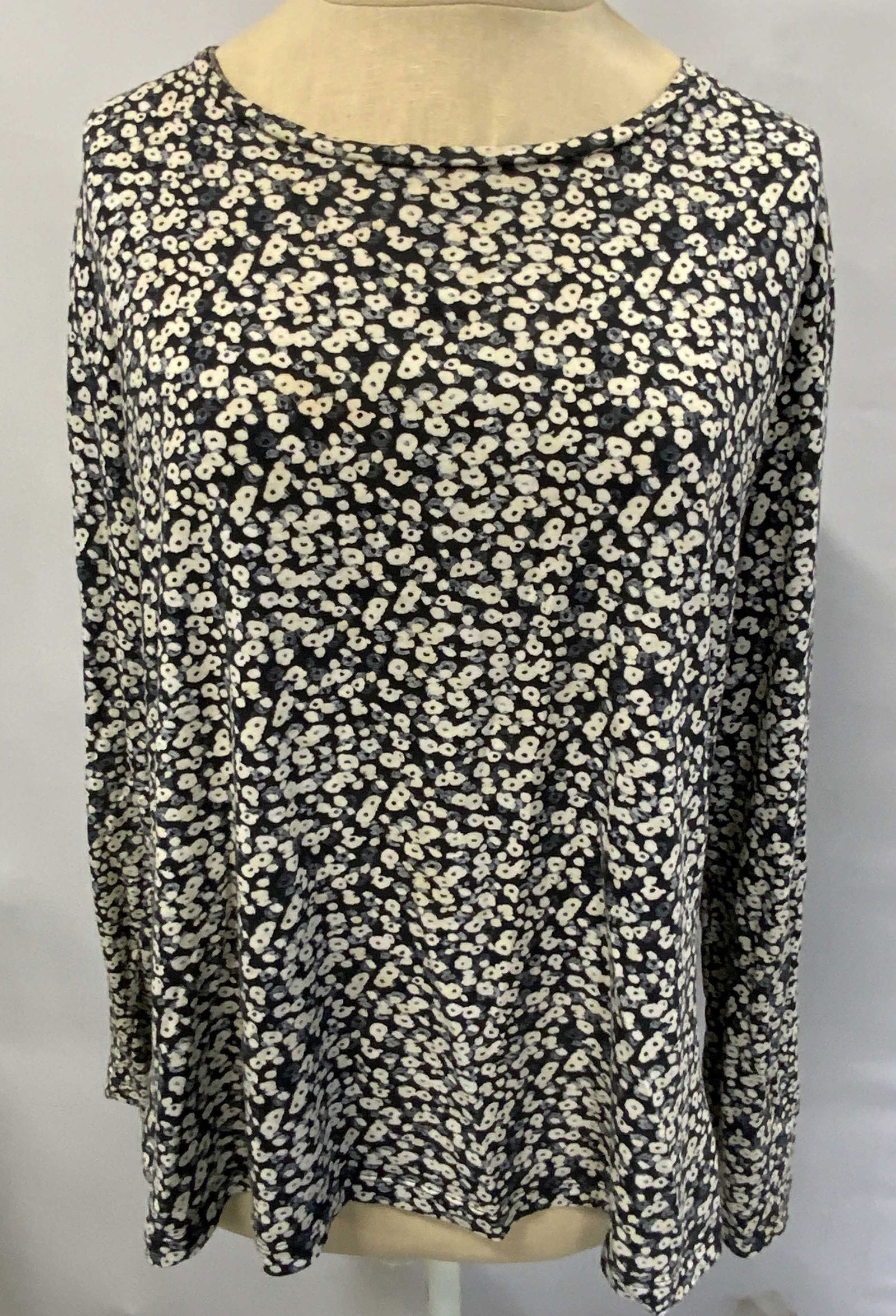 DEREK LAM Floral Long Sleeve Top (1 of 4)