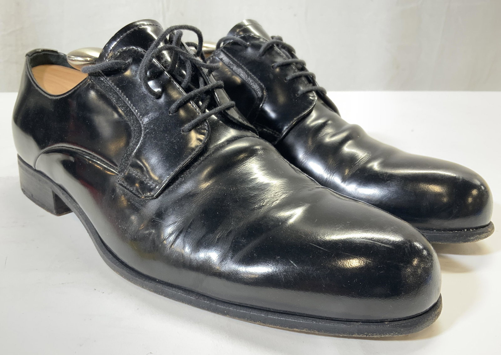 PRADA MILANO Mens Dress Shoes Size 8.5 (1 of 8)