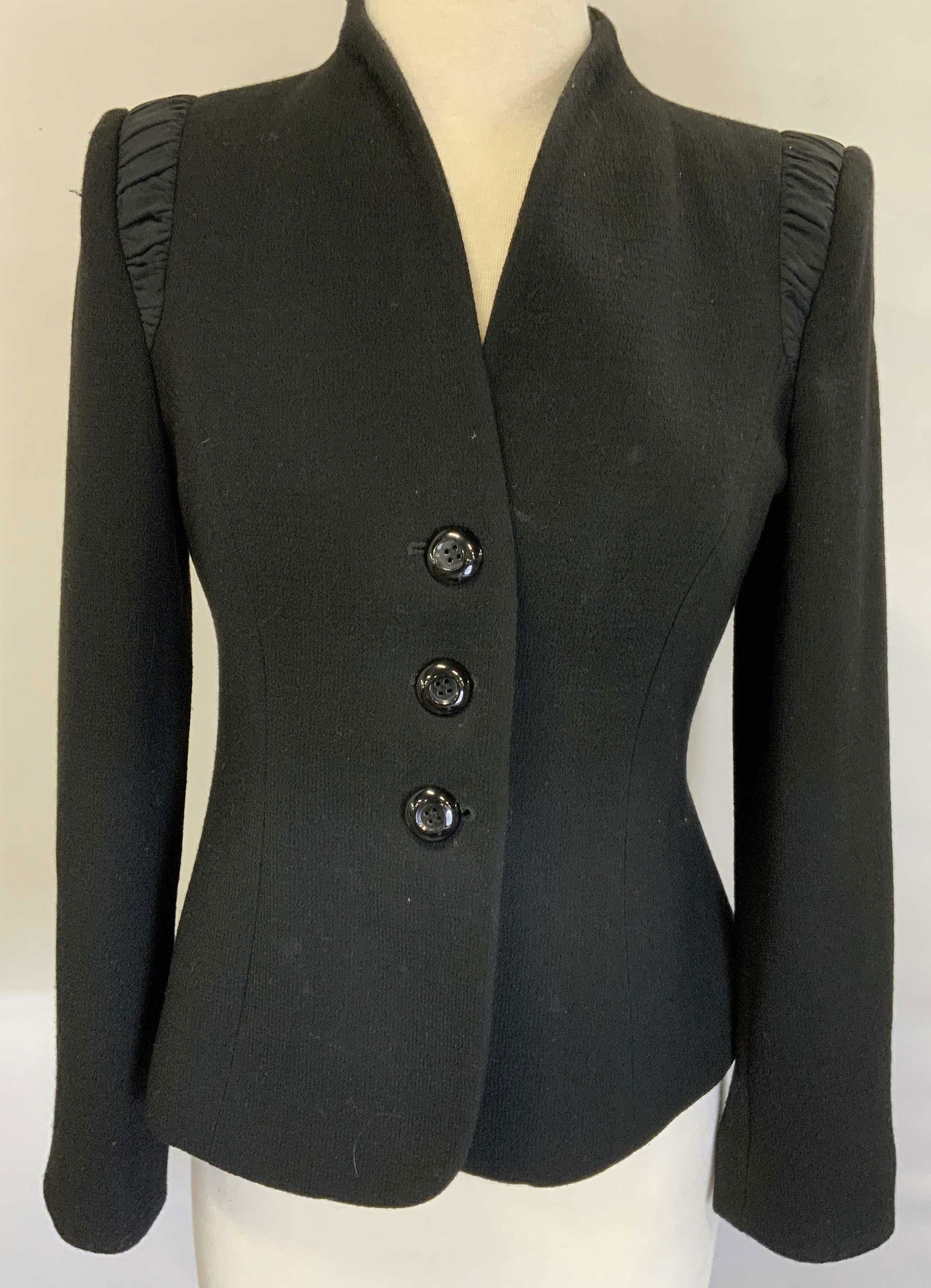 ARMANI COLLEZIONI Black Blazer (1 of 4)