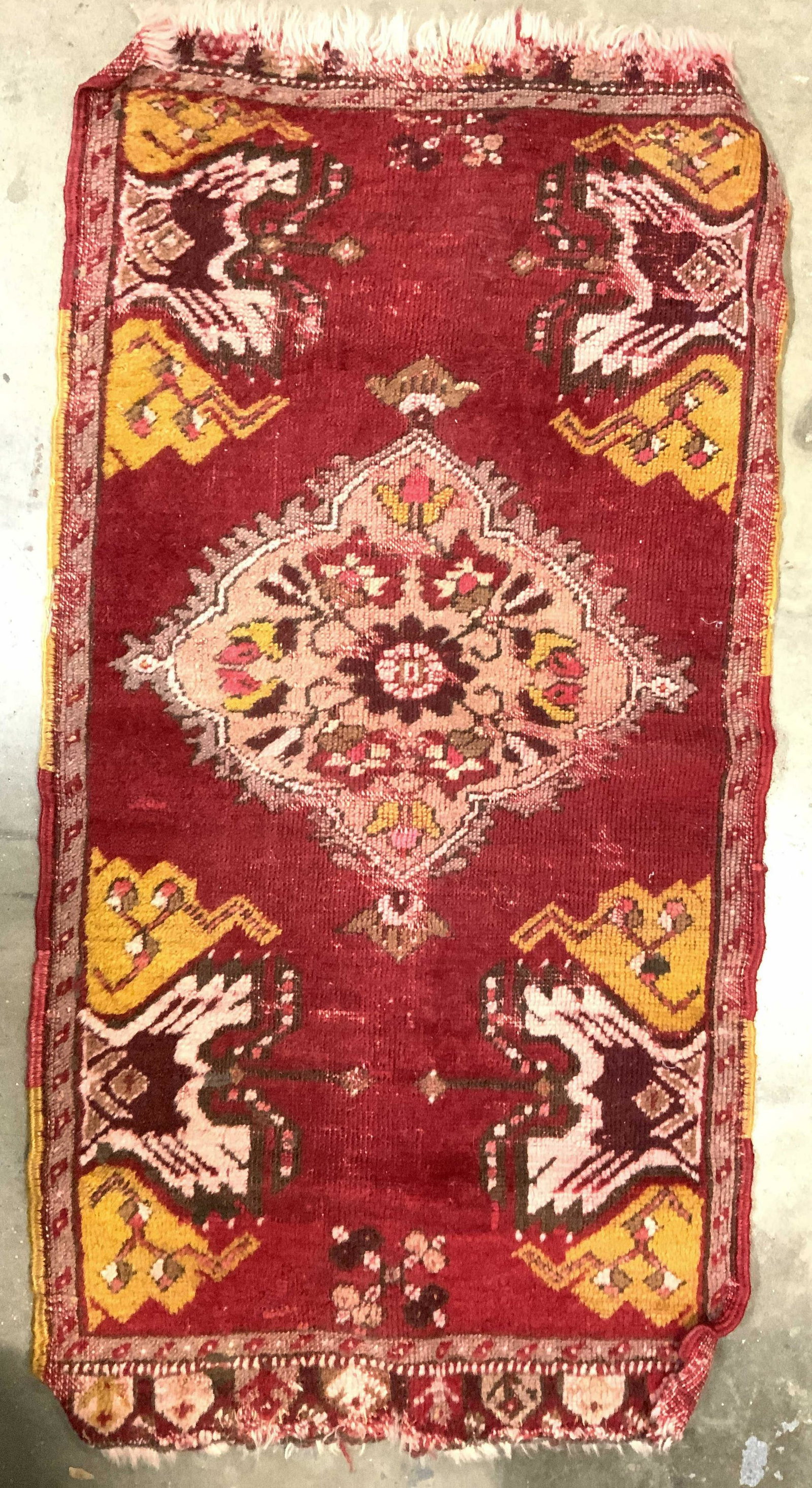 Vintage Handmade Wool Area Rug (1 of 7)