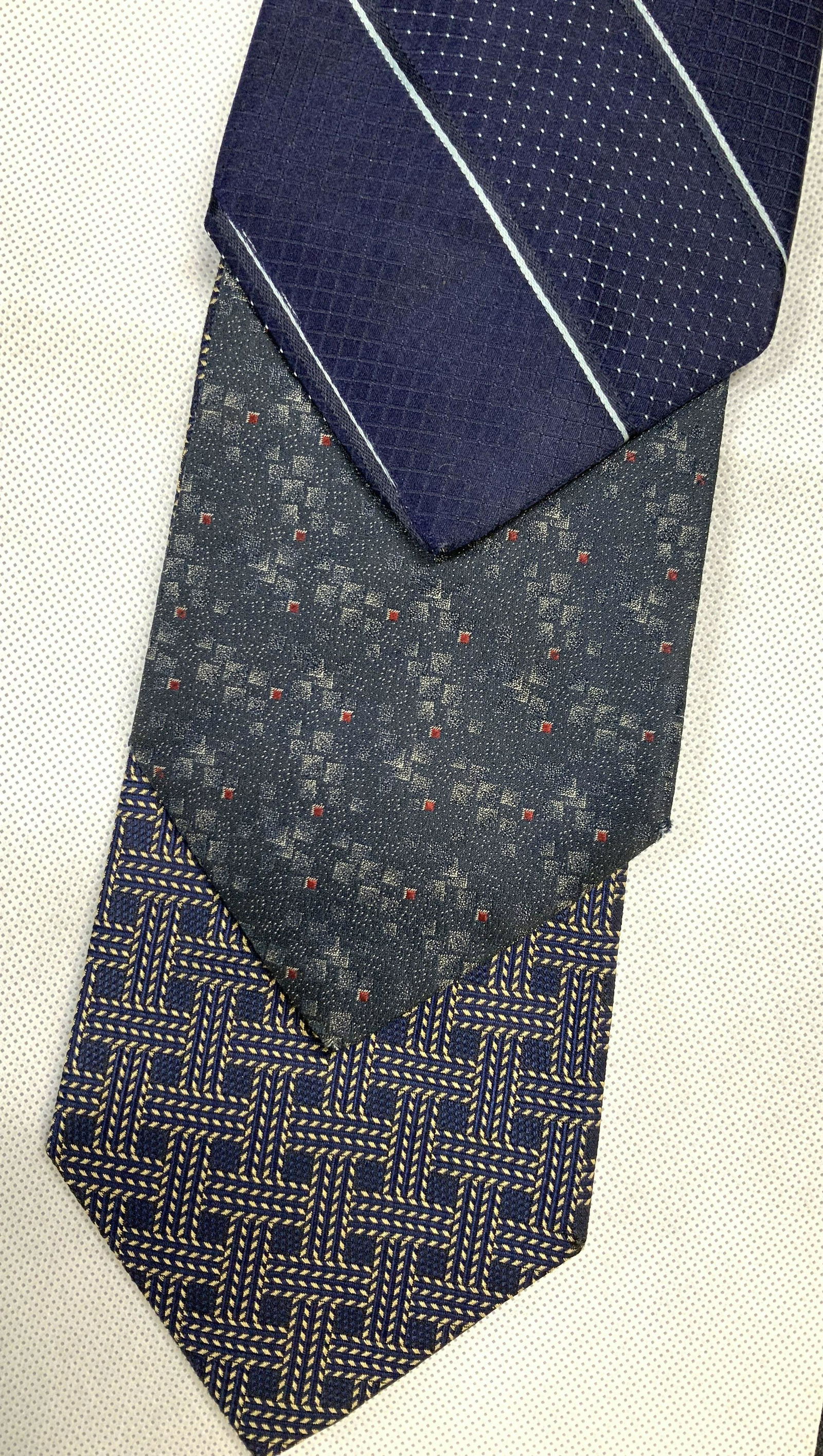 Grp 3 SULKA Mens Silk Dress Ties, France (1 of 3)