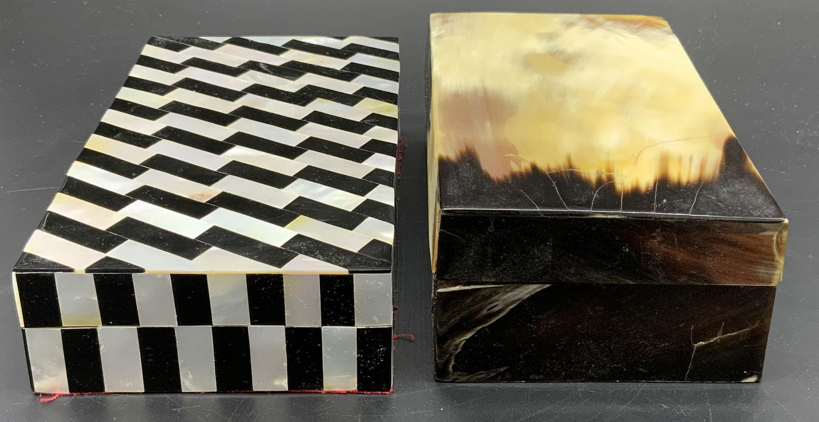 Pair Bohemian Keepsake Boxes (1 of 6)