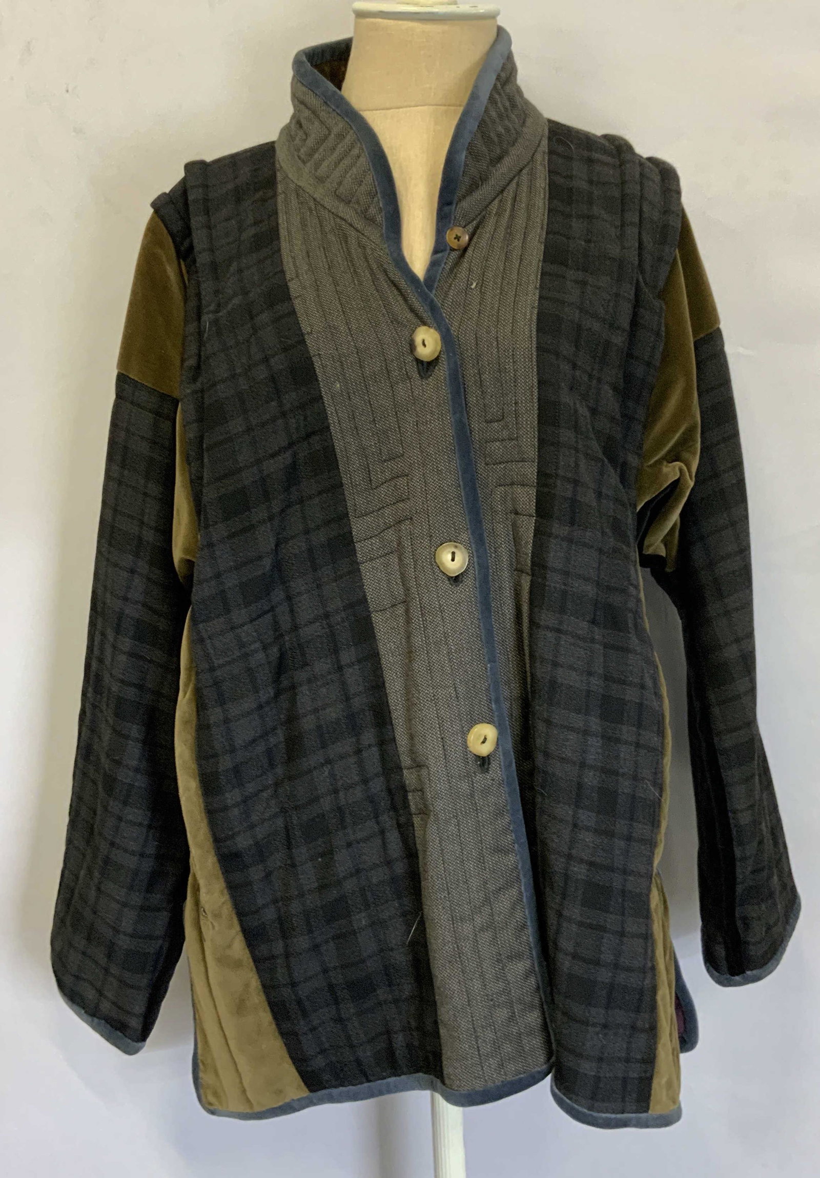 BANDERAS PIERA Vintage Patchwork Jacket (1 of 8)