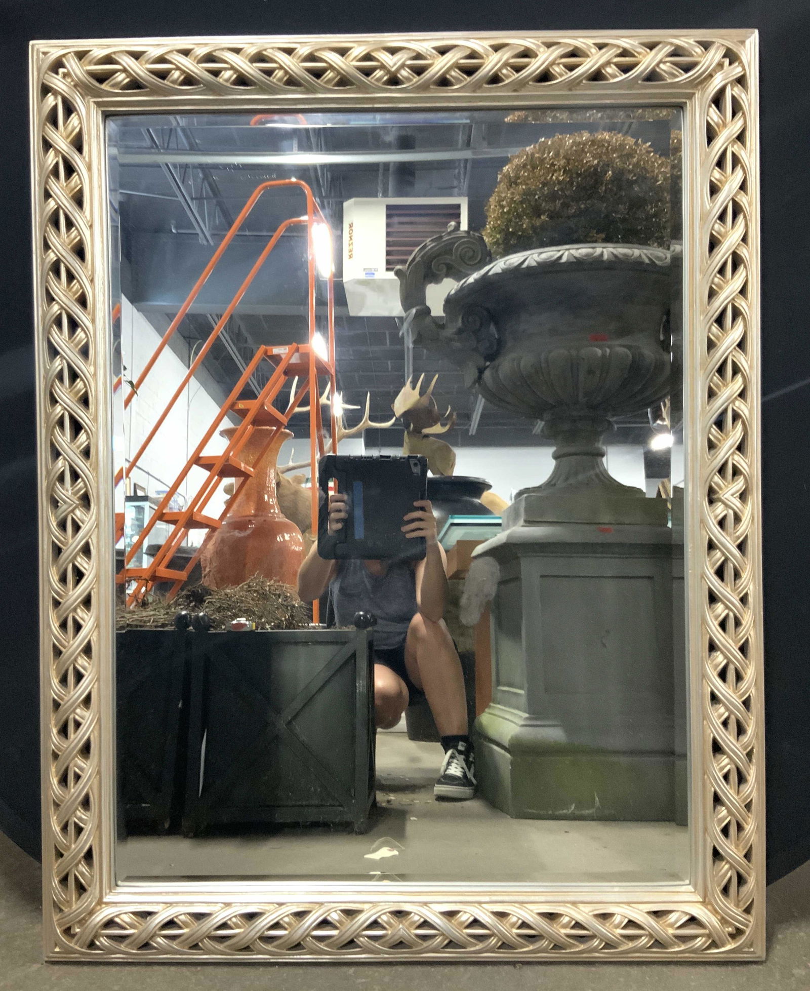 3FT Tall Vintage Ornate Wall Mirror (1 of 7)