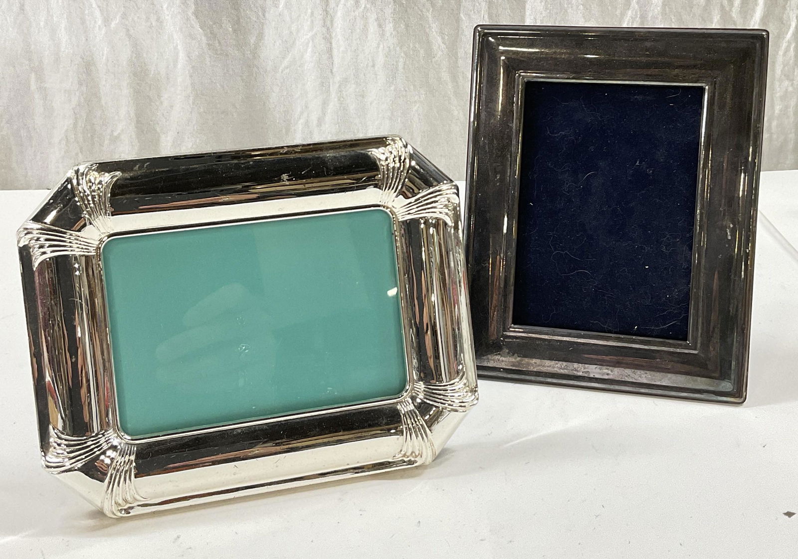 Lot2 Silver Toned Easel Back Frames, Sterling More (1 of 7)