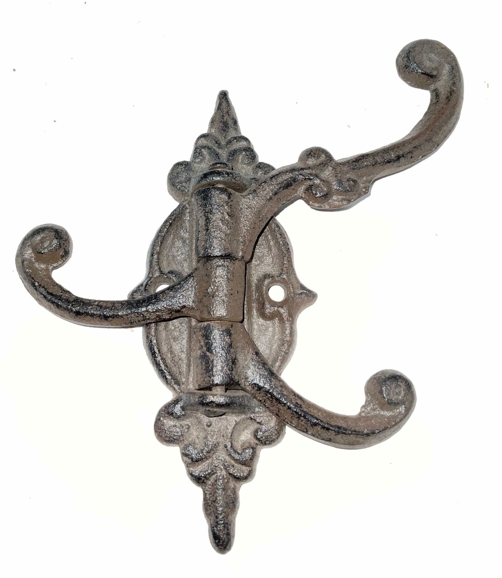 Vintage Iron Wall 3 Hooked Hanging (1 of 3)