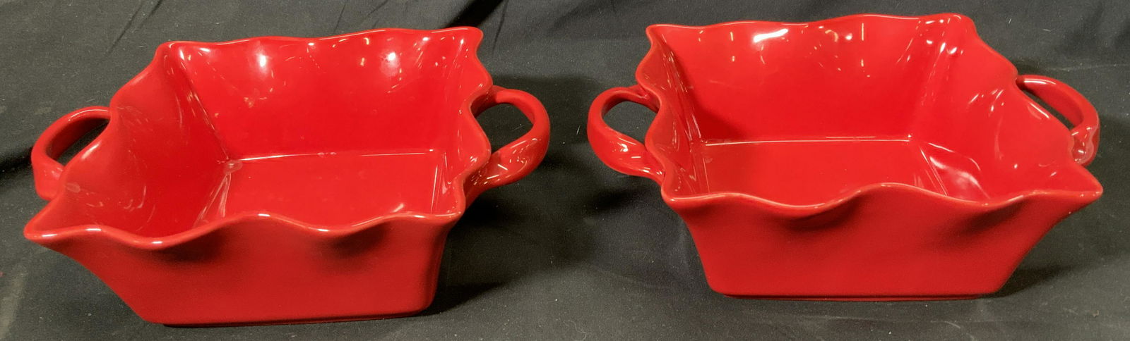 Set 2 BIA Red Square Bakeware Dishes (1 of 4)
