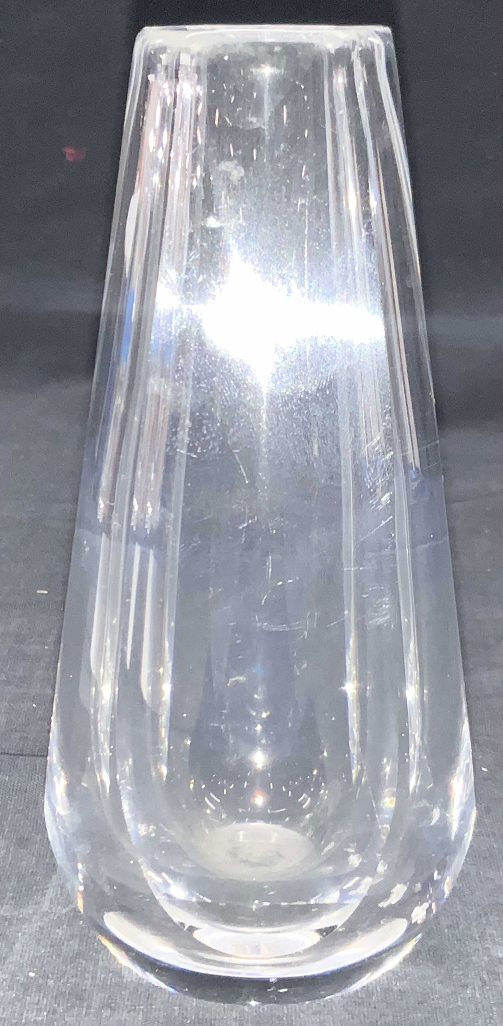 ORREFORS Signed Crystal Vessel, 2675 Sweden (1 of 5)