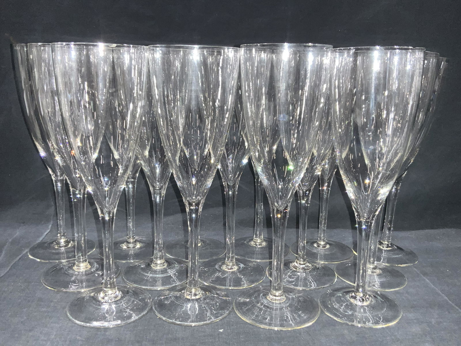 Set 15 Vintage Crystal Stemware (1 of 8)